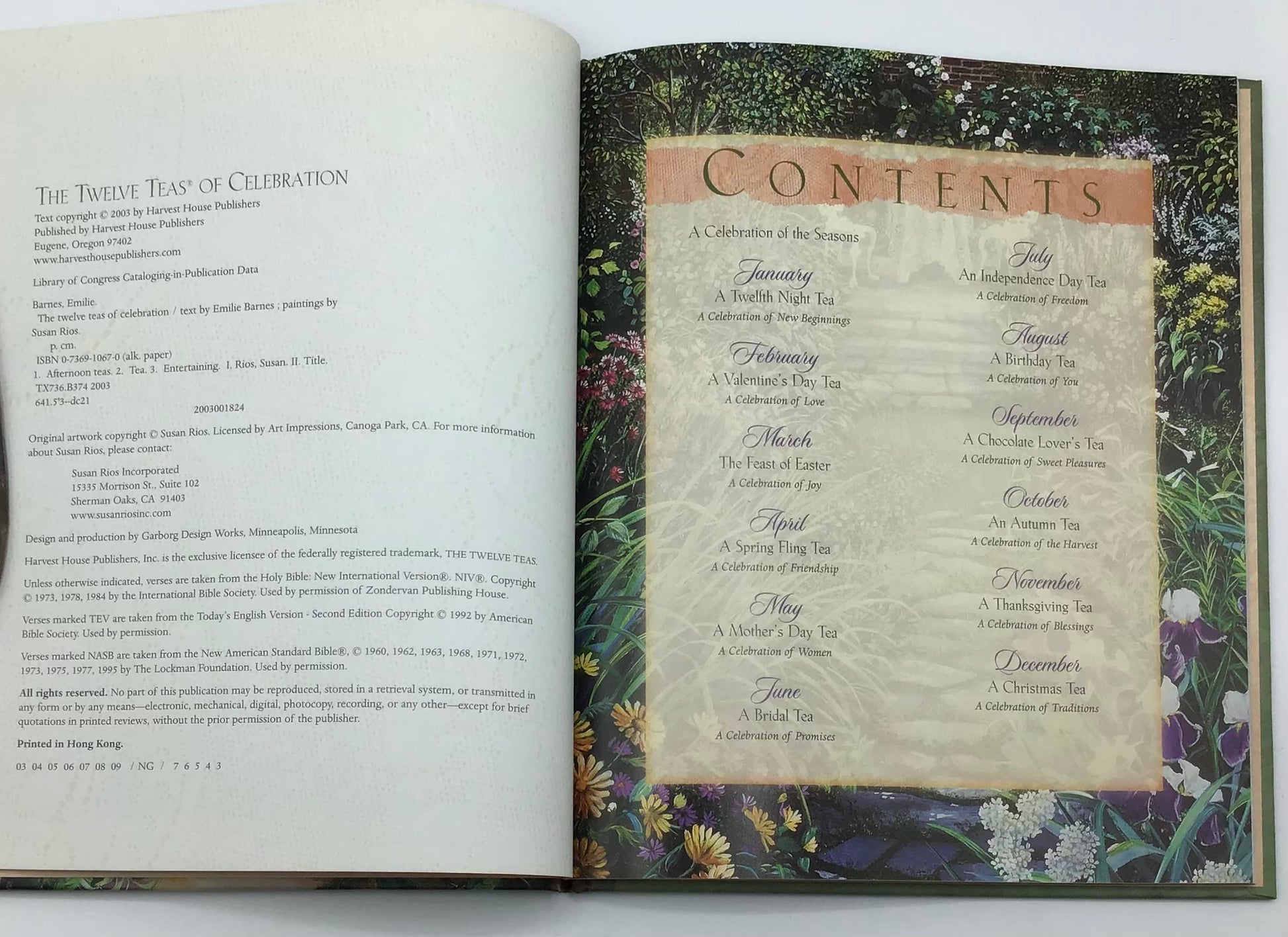 The Twelve Teas® of Celebration: Festive Teas for Special Moments used book depot
