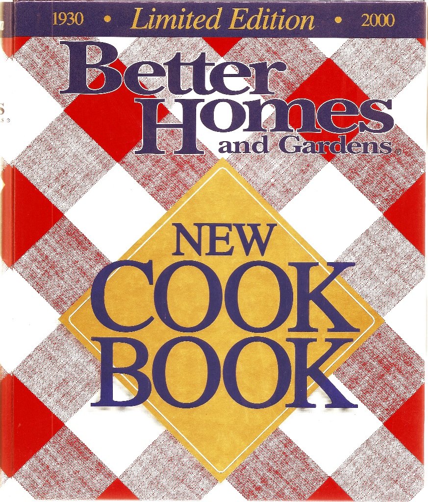 Better Homes and Gardens New Cookbook (1930-2000 Limited Edition) used book depot