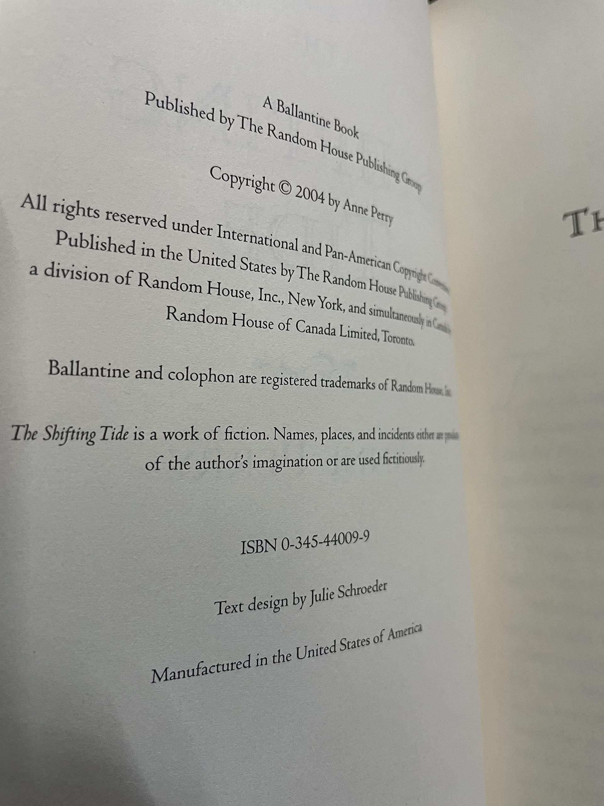 The Shifting Tide used book depot