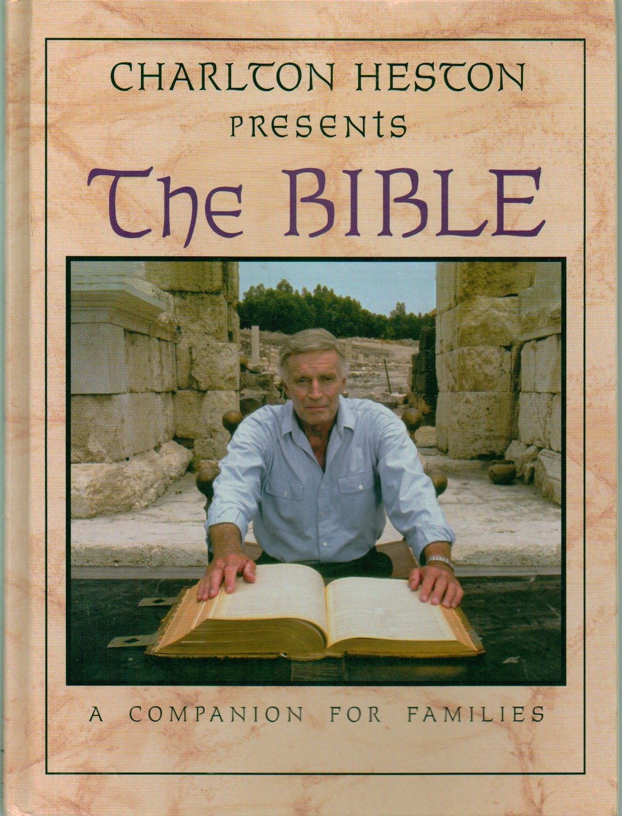 Charleton Heston Presents the Bible used book depot