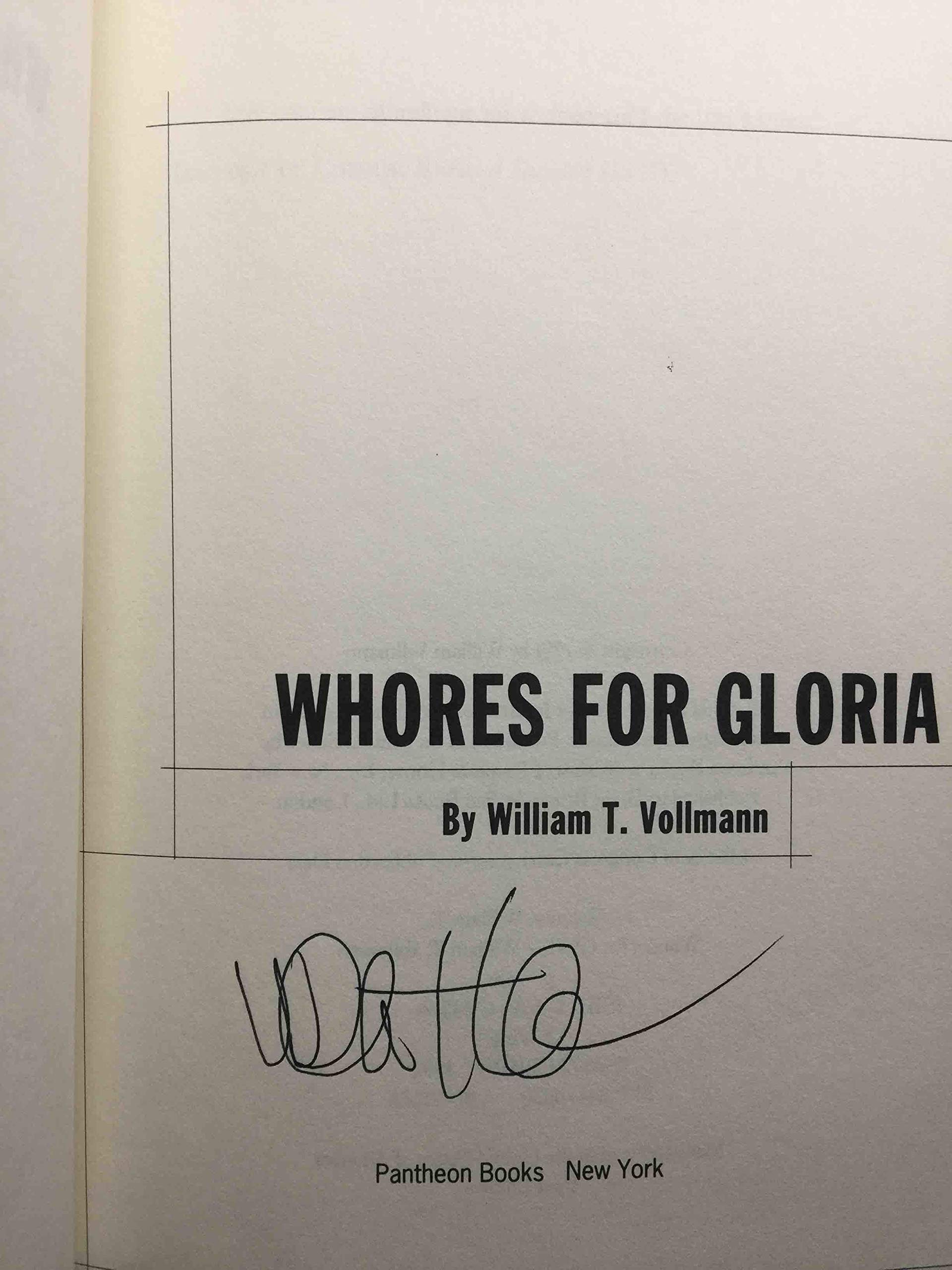 Whores for Gloria used book depot