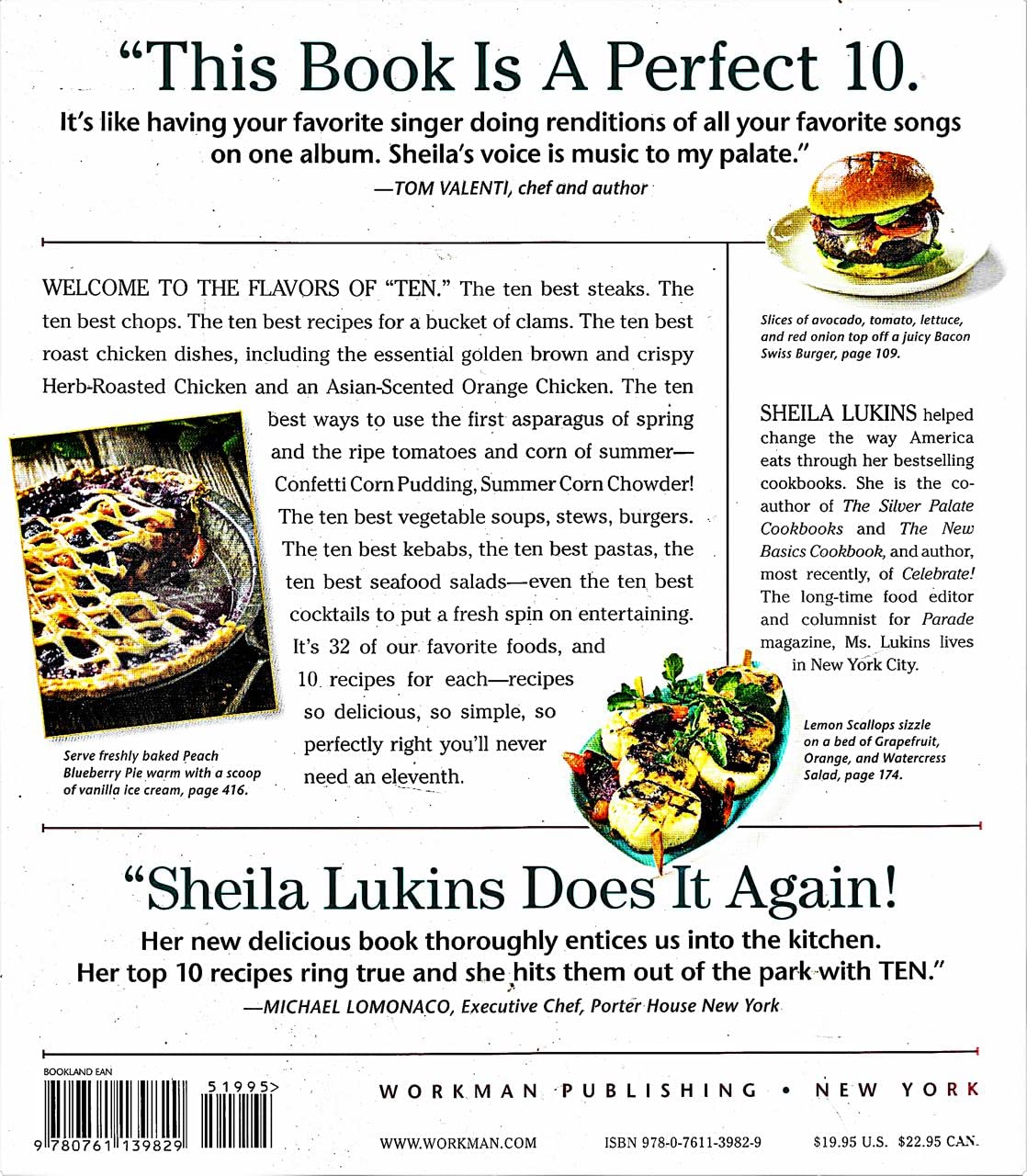 Ten: All the Foods We Love and 10 Perfect Recipes for Each used book depot