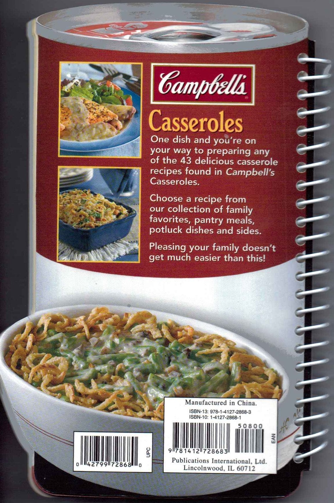 Campbell's Casseroles Great for Cooking used book depot