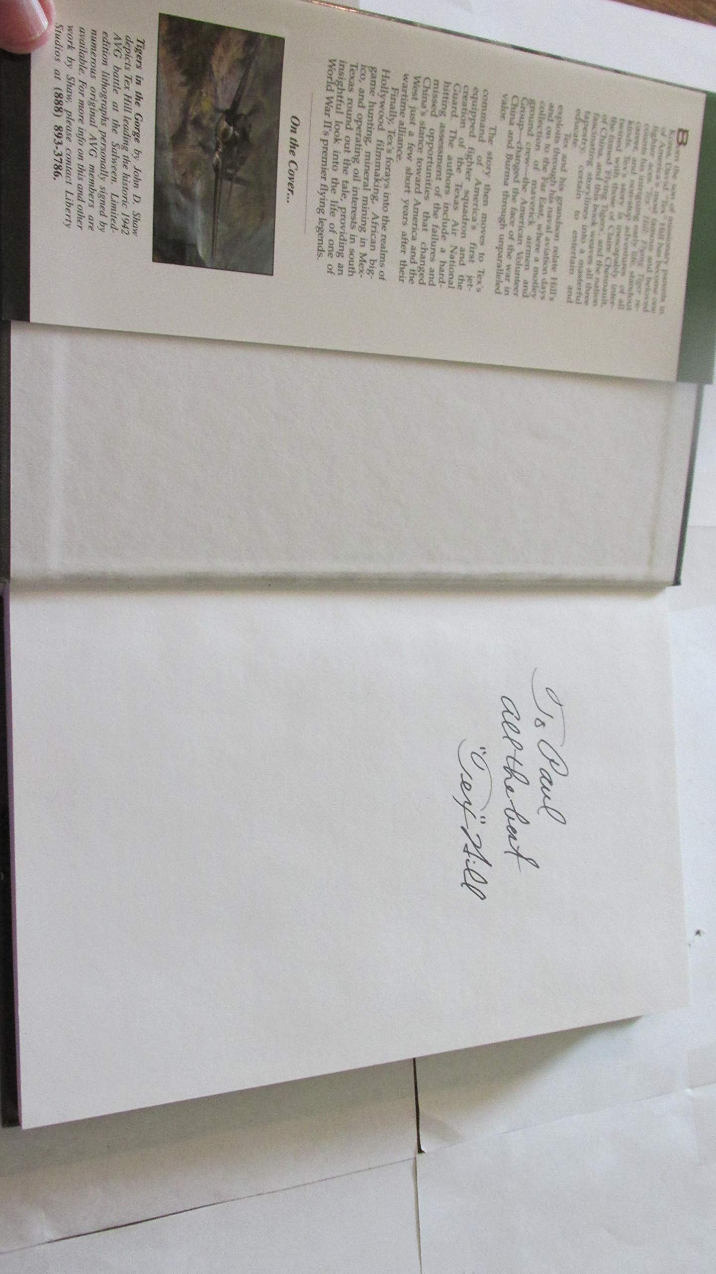 Tex Hill: Flying Tiger used book depot