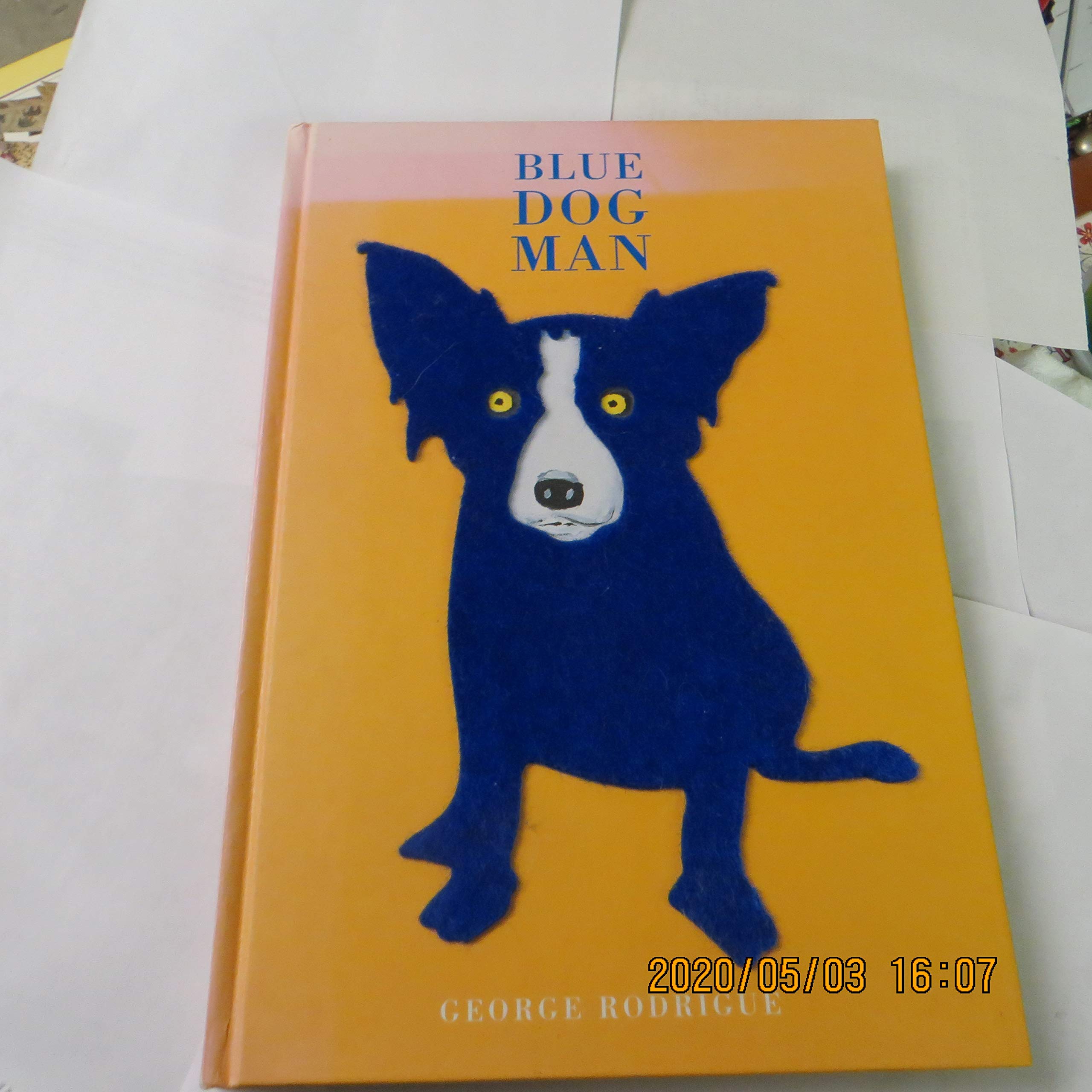 Blue Dog Man used book depot