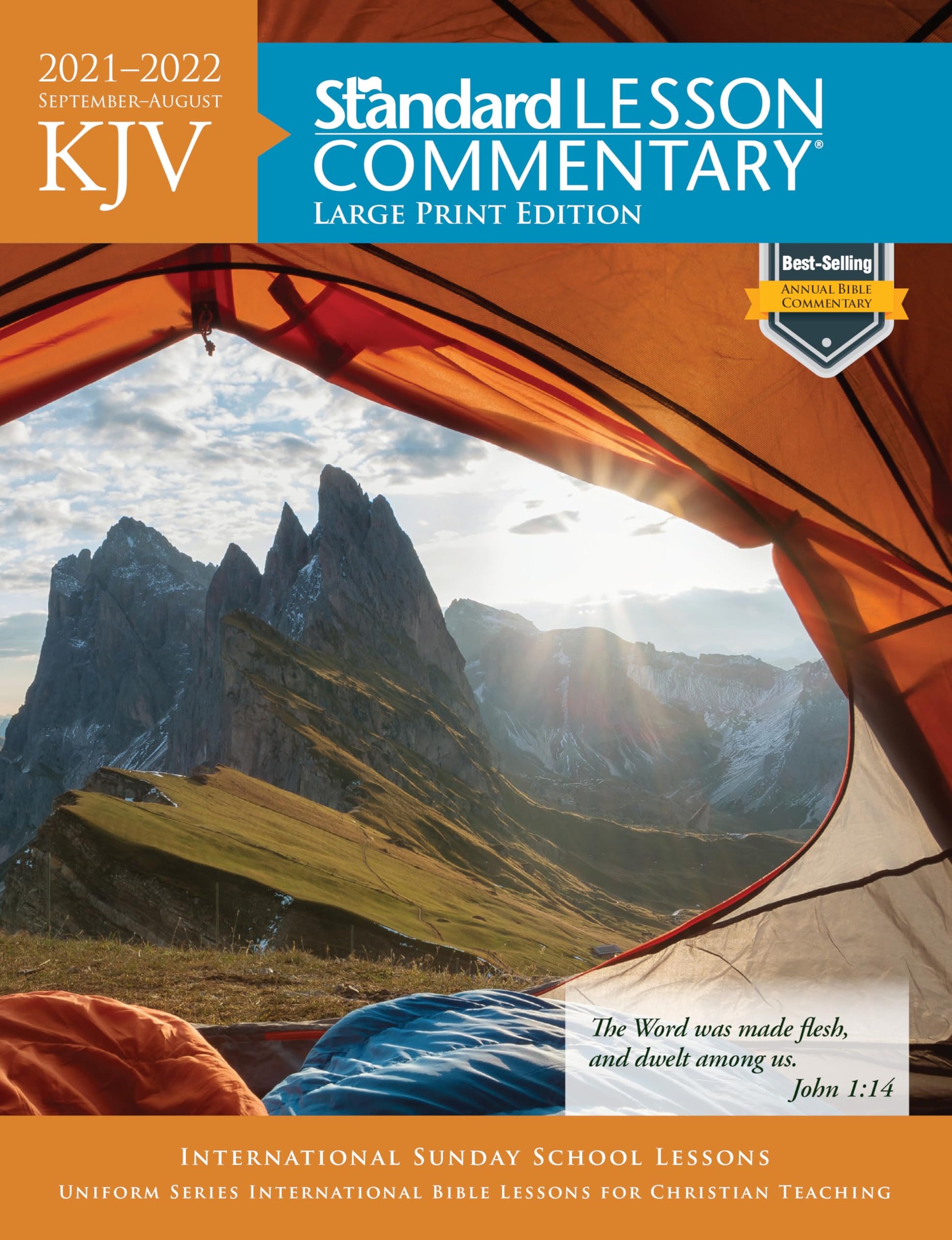 KJV Standard Lesson Commentary® Large Print Edition 2021-2022 used book depot