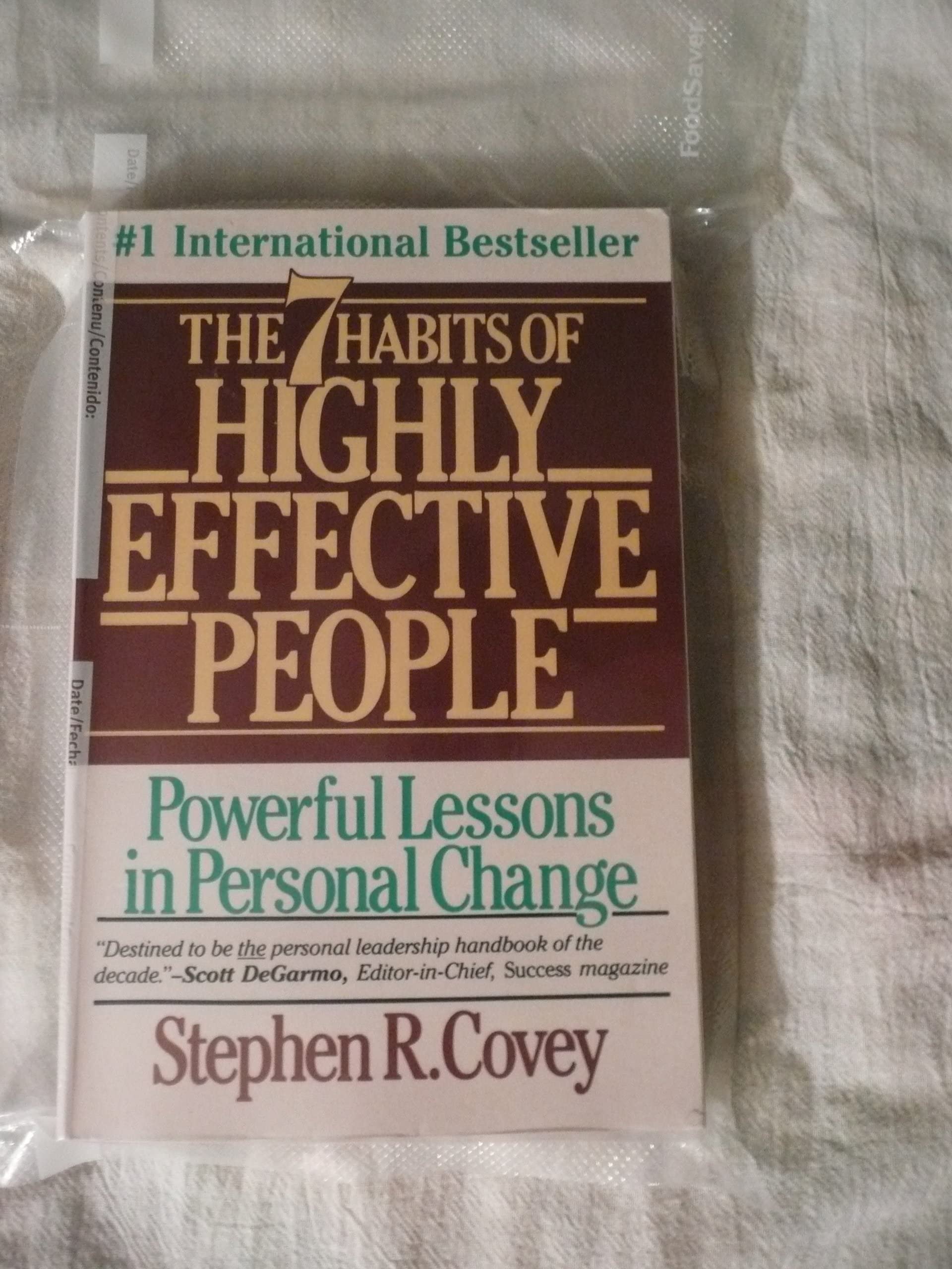 The 7 Habits of Highly Effective People used book depot