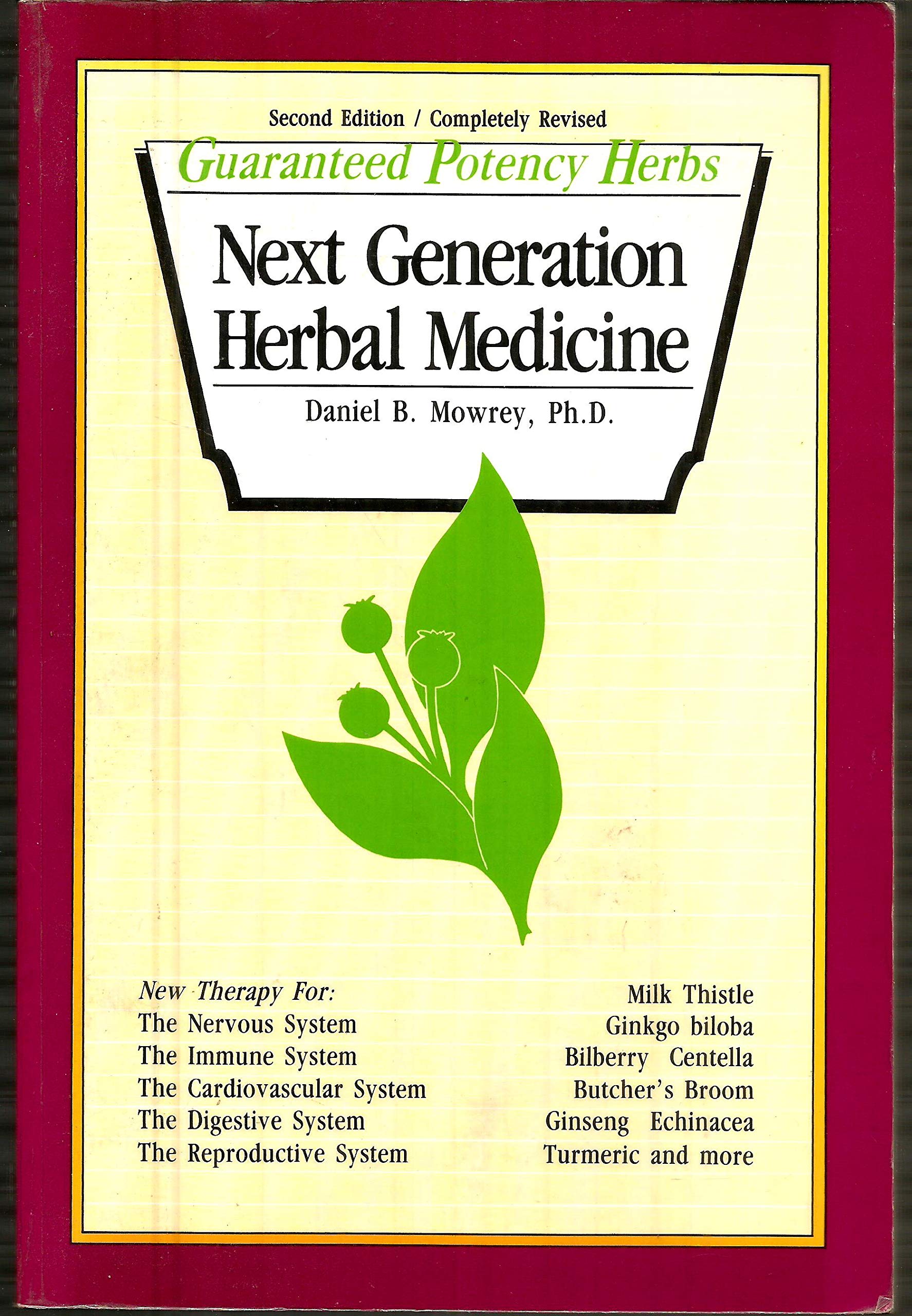 Next Generation Herbal Medicine (Guaranteed Potency Herbs) used book depot