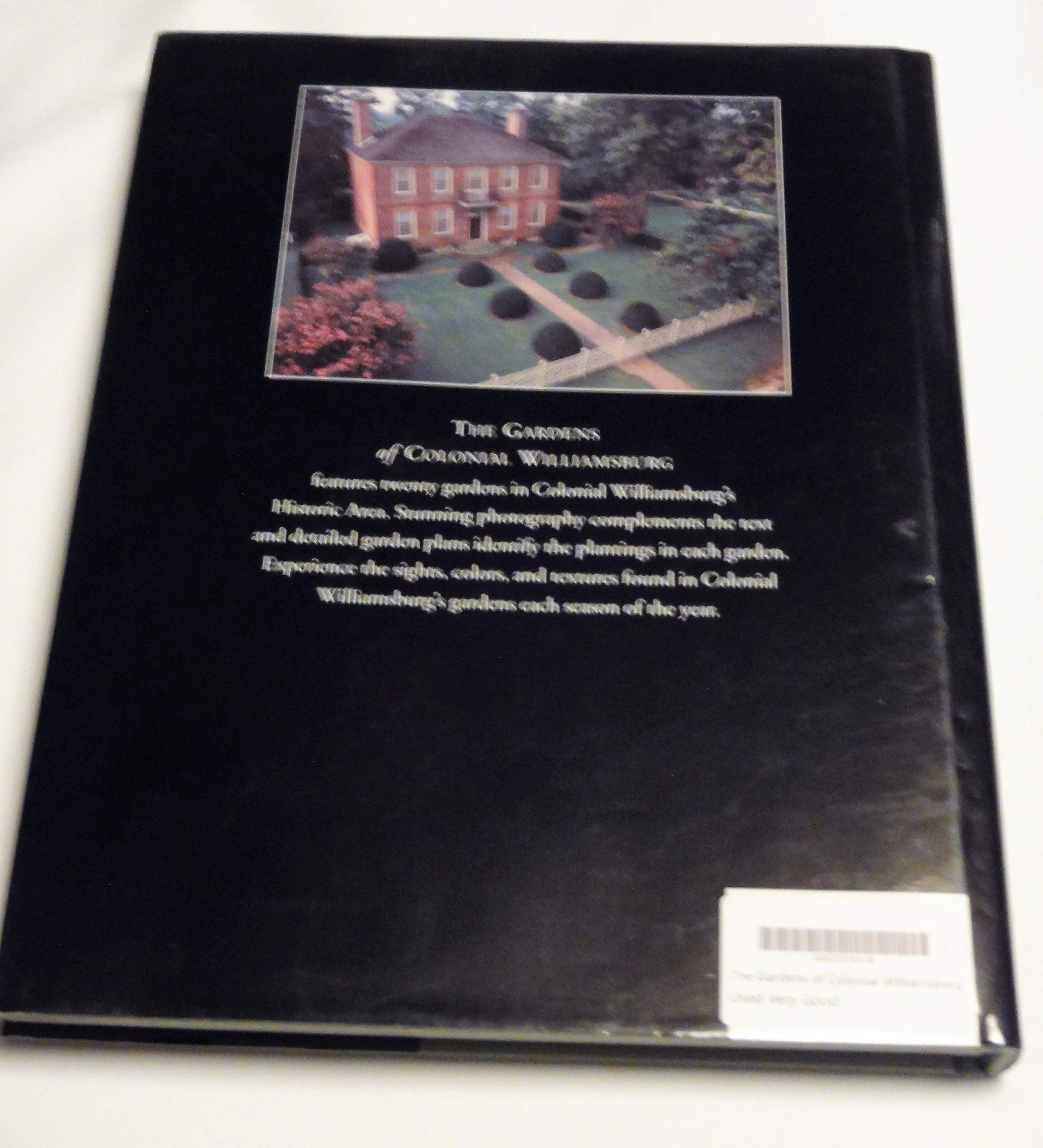 The Gardens of Colonial Williamsburg used book depot