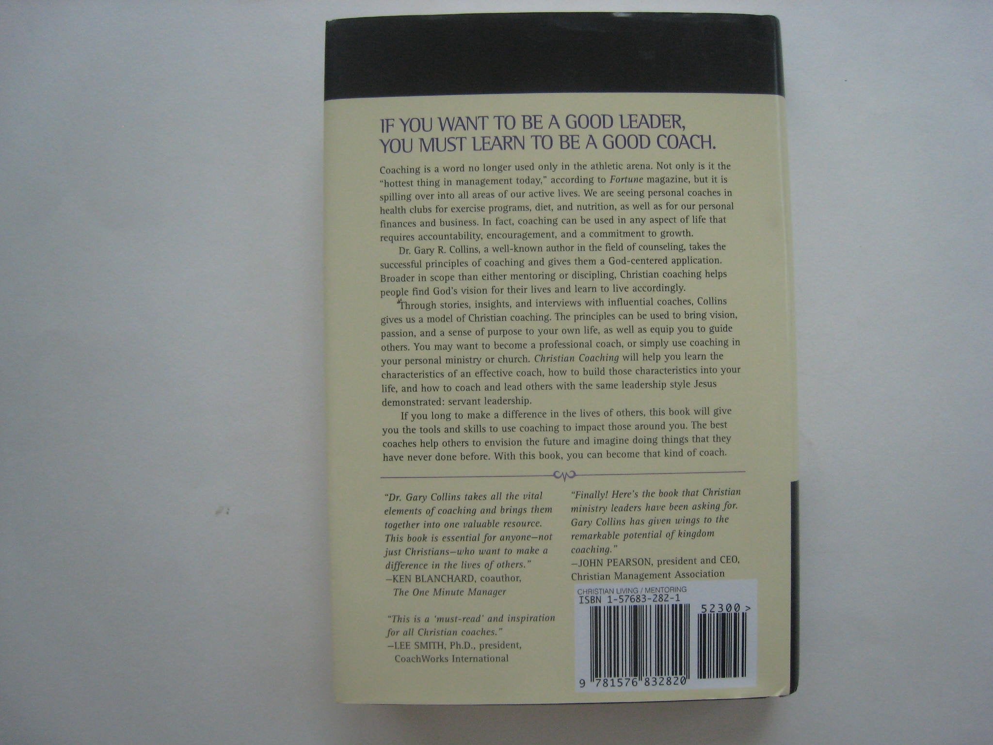 Christian Coaching: Helping Others Turn Potential into Reality used book depot