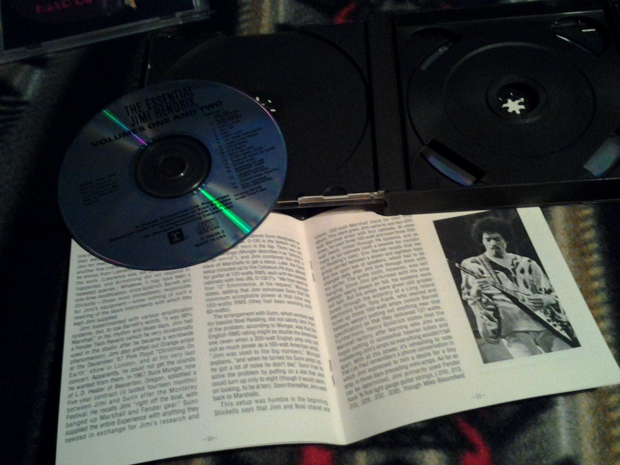 The Essential Jimi Hendrix, Volumes One and Two used book depot