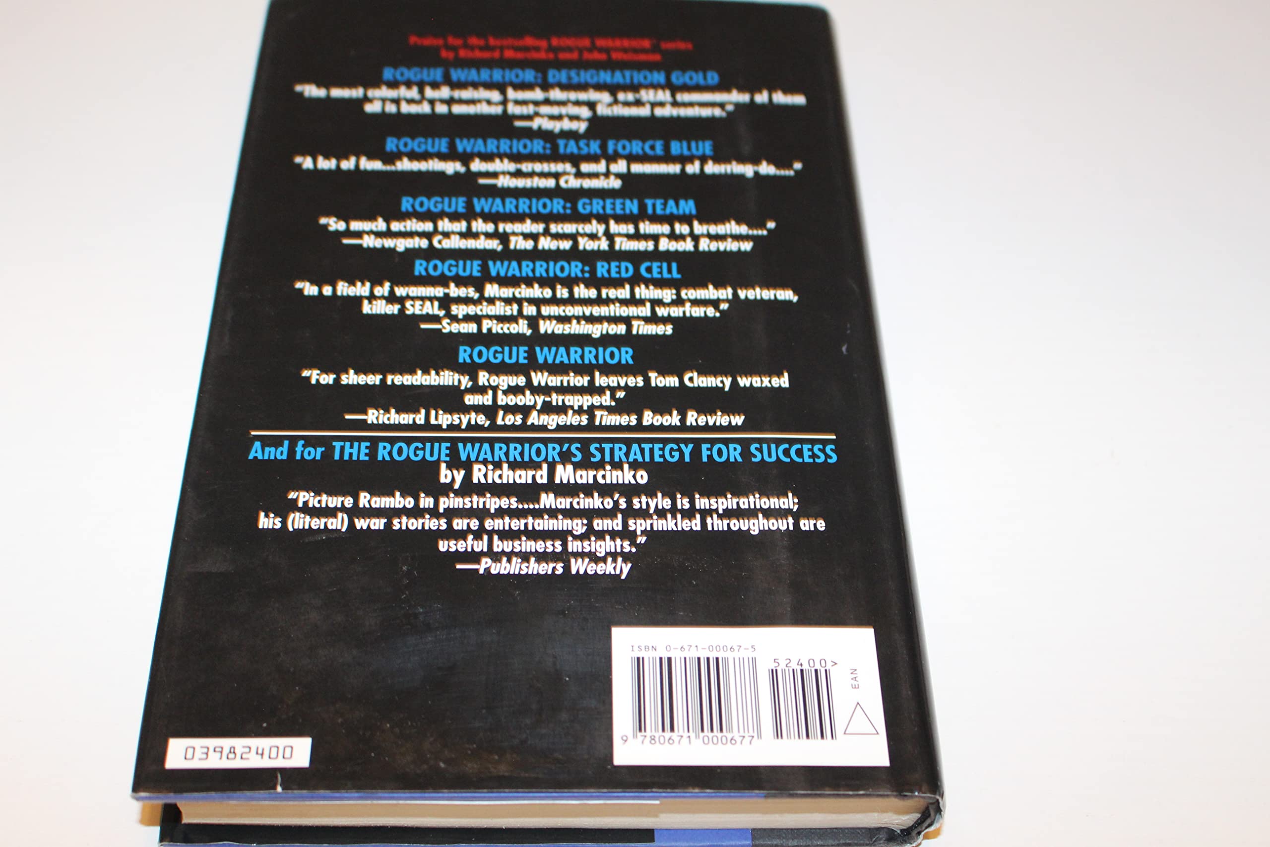 Rogue Warrior: Seal Force Alpha- From Vietnam's Phoenix Program to Central America's Drug Wars used book depot
