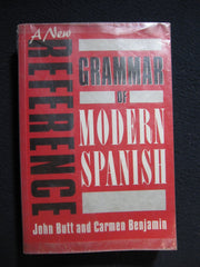 A New Reference Grammar of Modern Spanish used book depot
