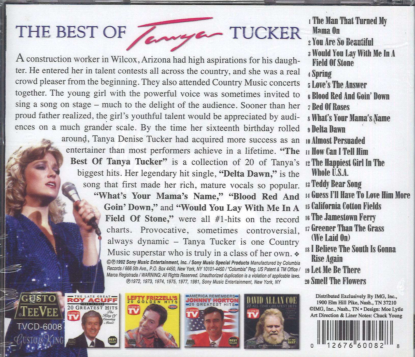 The Best Of Tanya Tucker used book depot