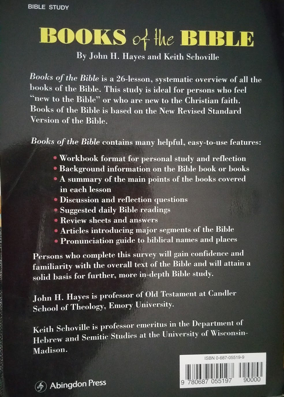 Books of the Bible: A Survey of the Old and New Testaments used book depot