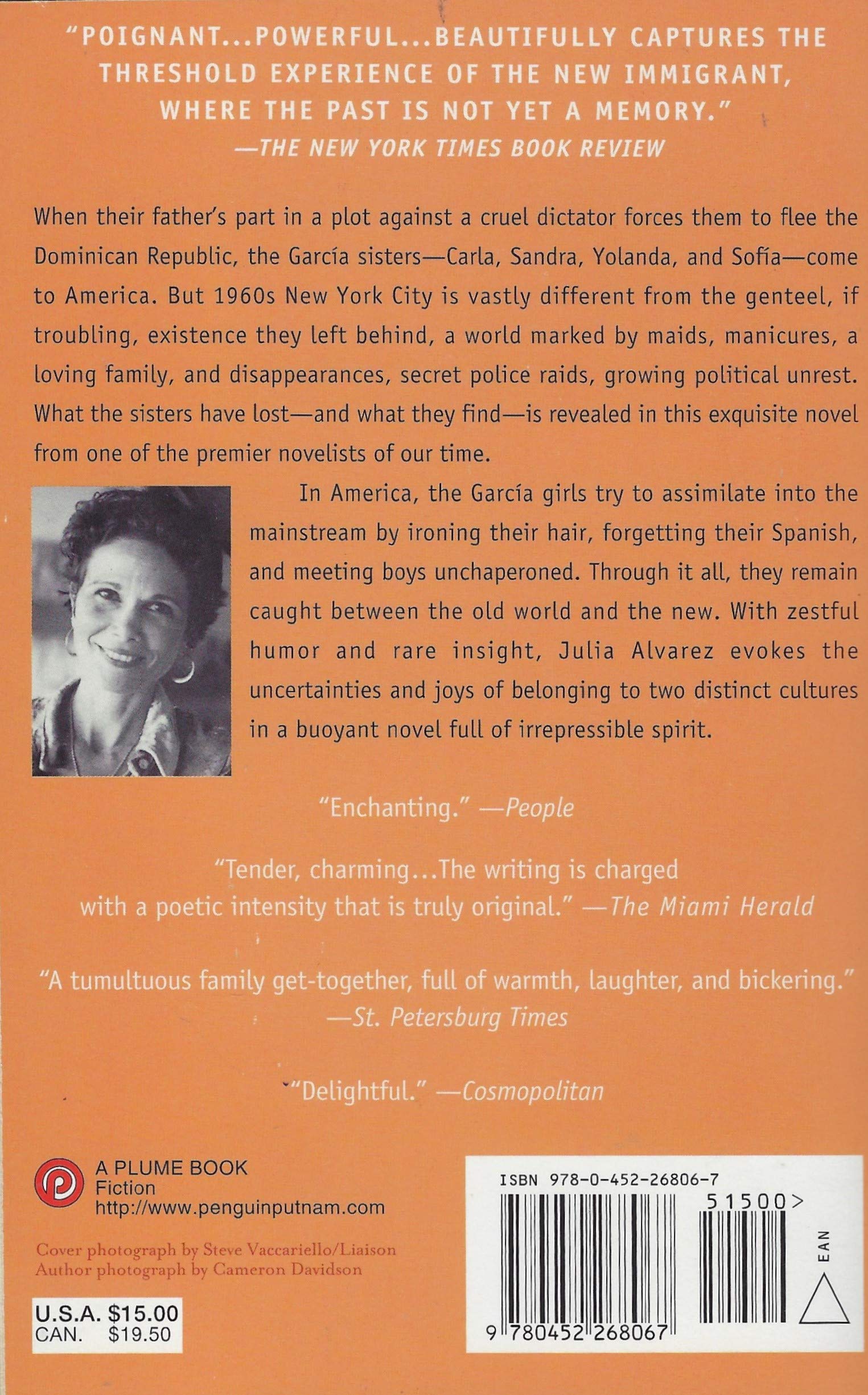 How the Garcia Girls Lost Their Accents (Plume Contemporary Fiction) used book depot