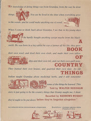A Book of Country Things used book depot