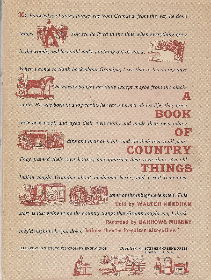 A Book of Country Things used book depot