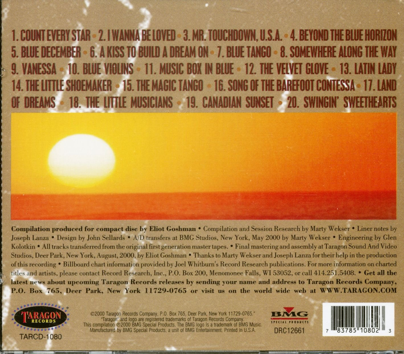 The Very Best of Hugo Winterhalter and His Orchestra used book depot