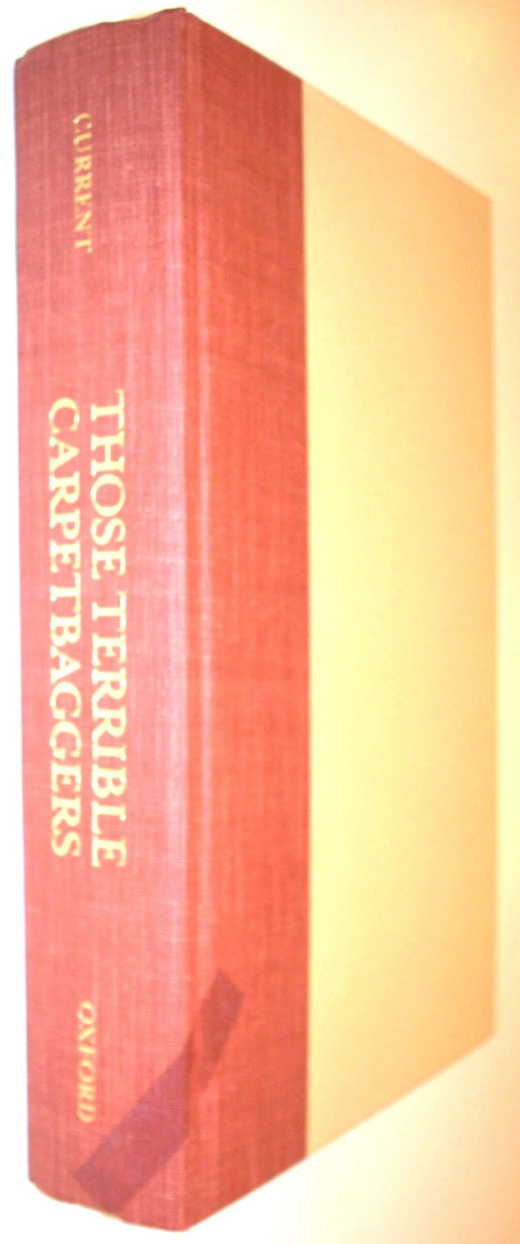 Those Terrible Carpetbaggers : A Reinterpretation used book depot