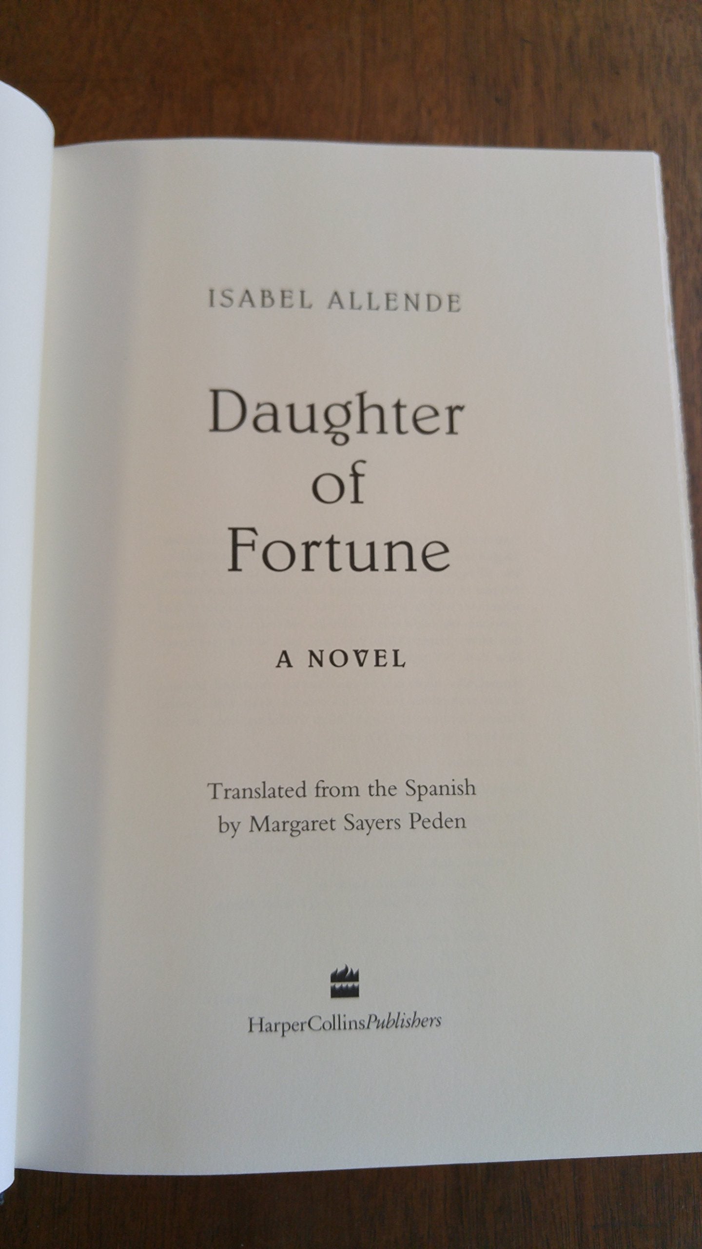 Daughter of Fortune: A Novel used book depot