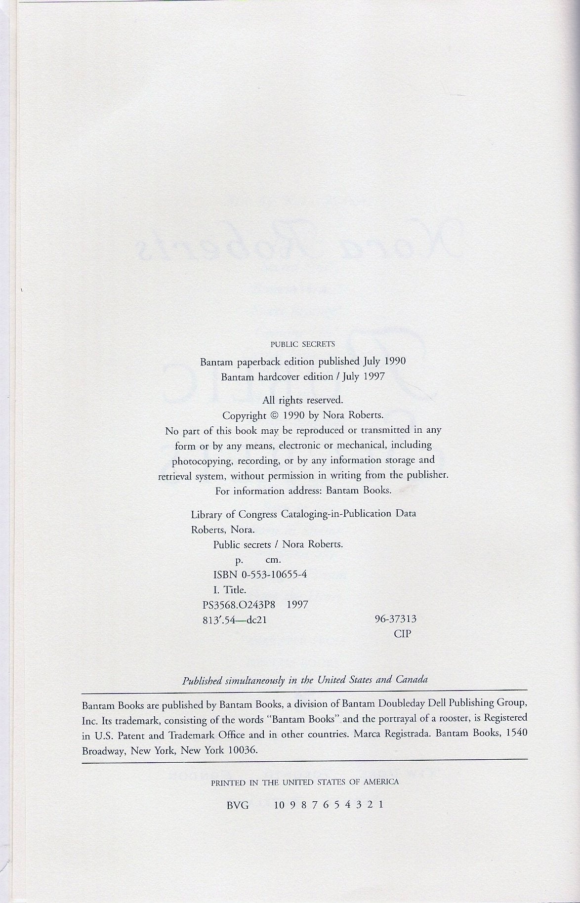 Public Secrets used book depot