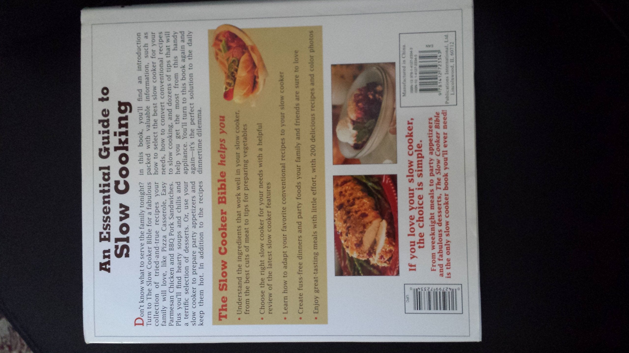 The Slow Cooker Bible used book depot