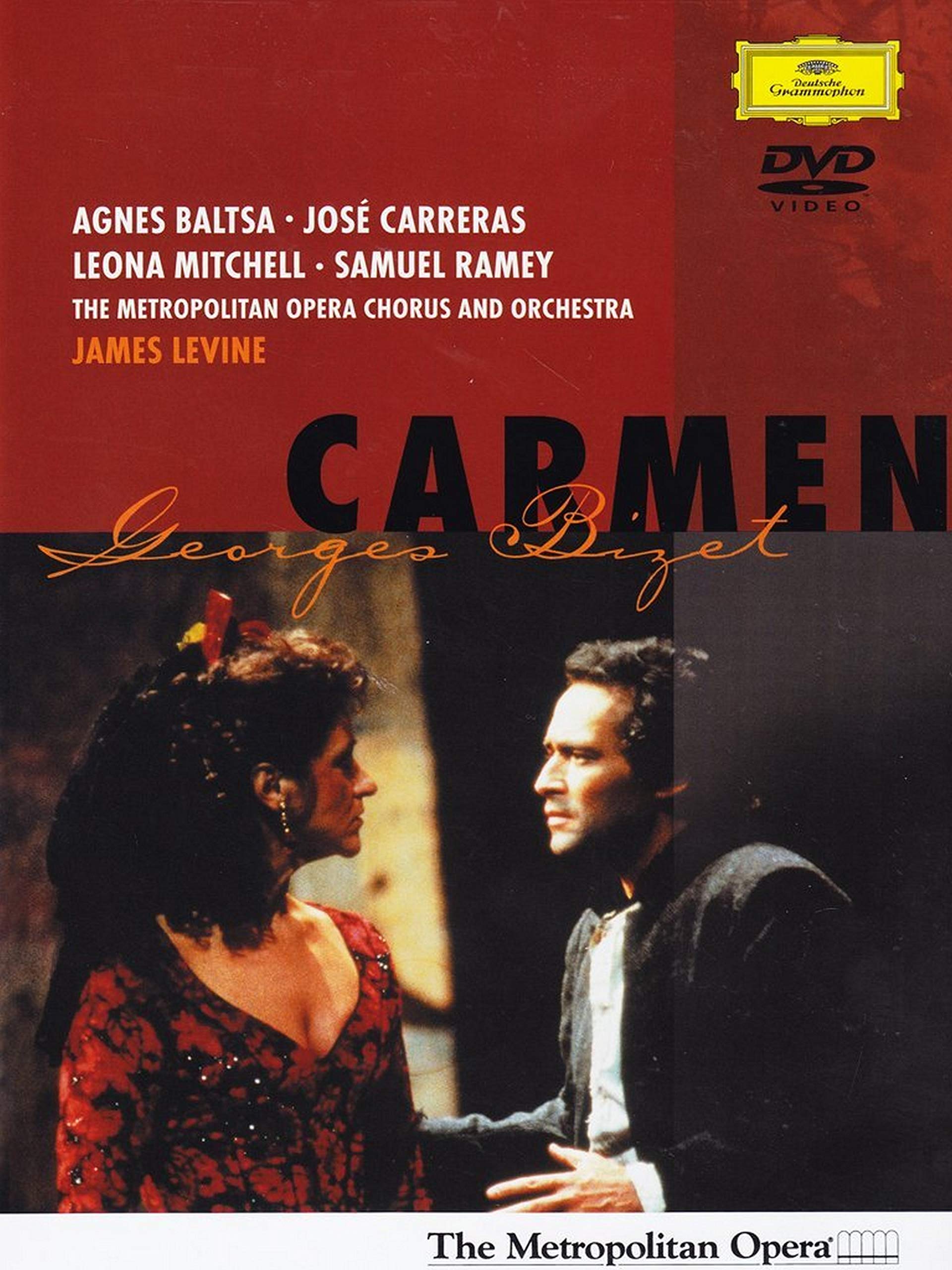 Bizet - Carmen / Levine, Baltsa, Carreras, Metropolitan Opera used book depot