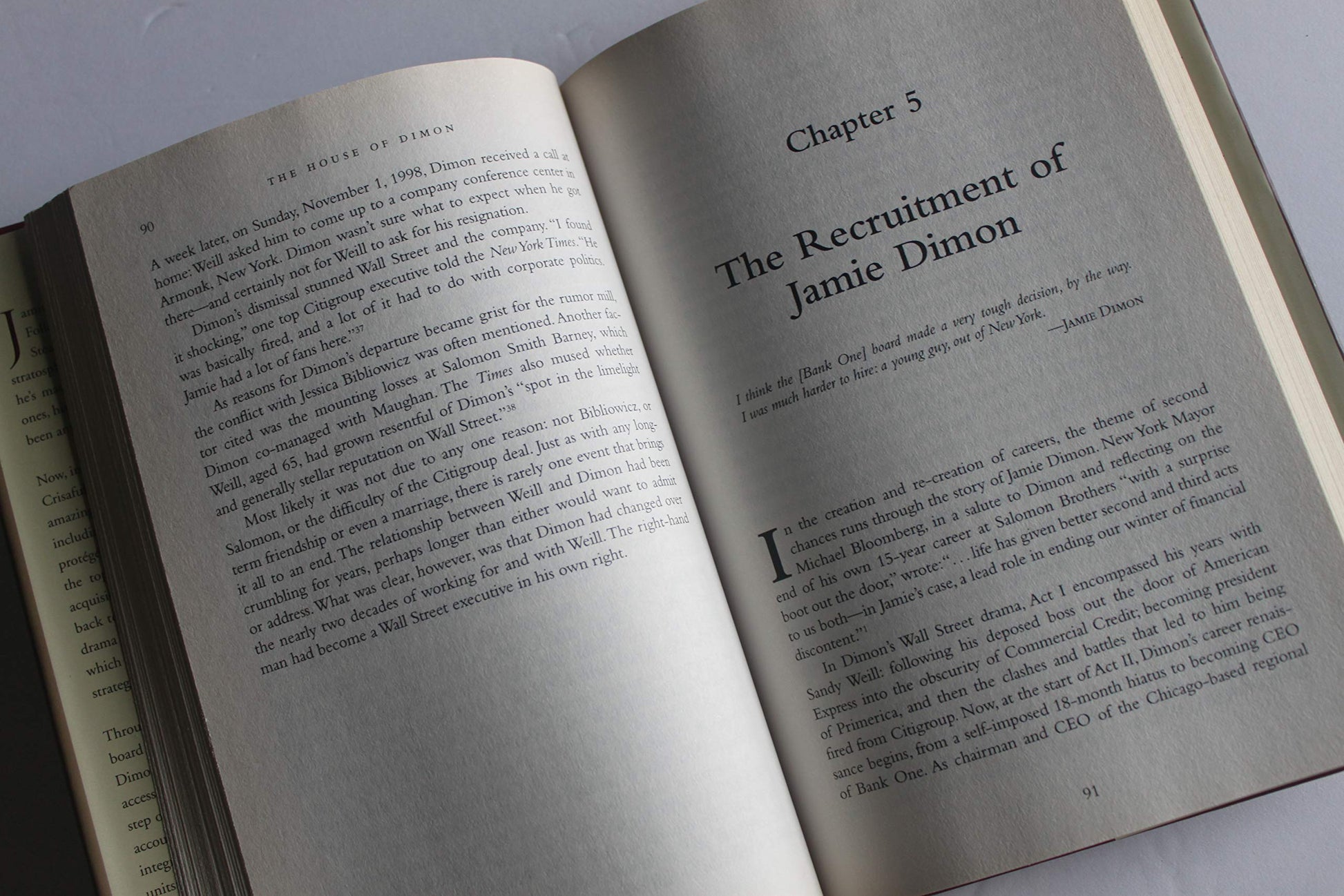 The House of Dimon: How JPMorgan's Jamie Dimon Rose to the Top of the Financial World used book depot