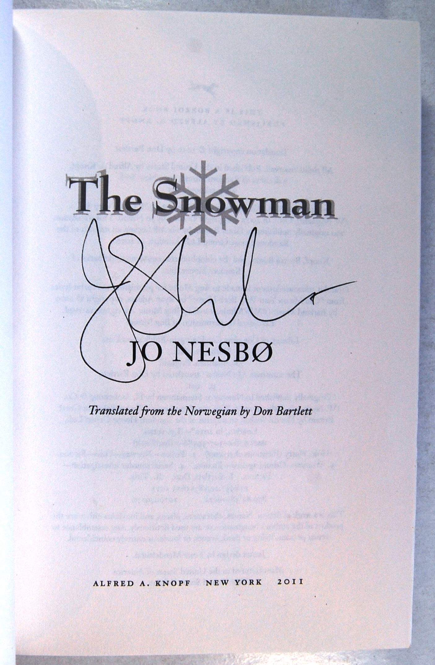 The Snowman (Harry Hole, Book 7) (Harry Hole Series) used book depot