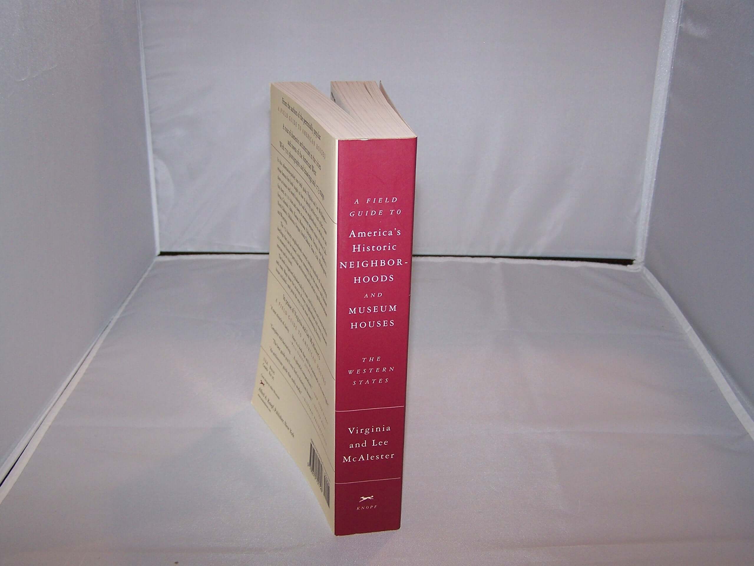 A Field Guide to America's Historic Neighborhoods and Museum Houses: The Western States used book depot