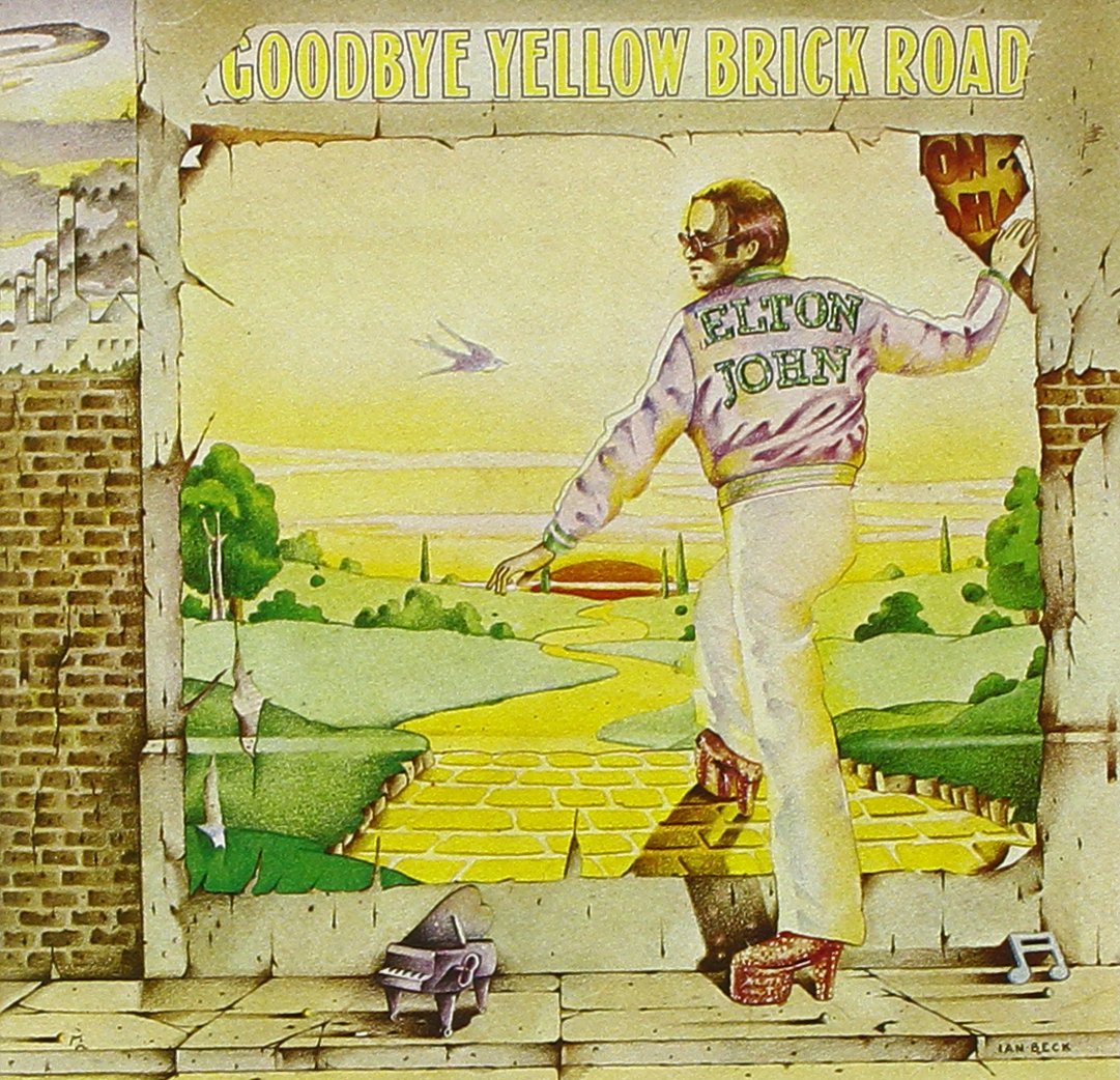 Elton John: Goodbye Yellow Brick Road used book depot