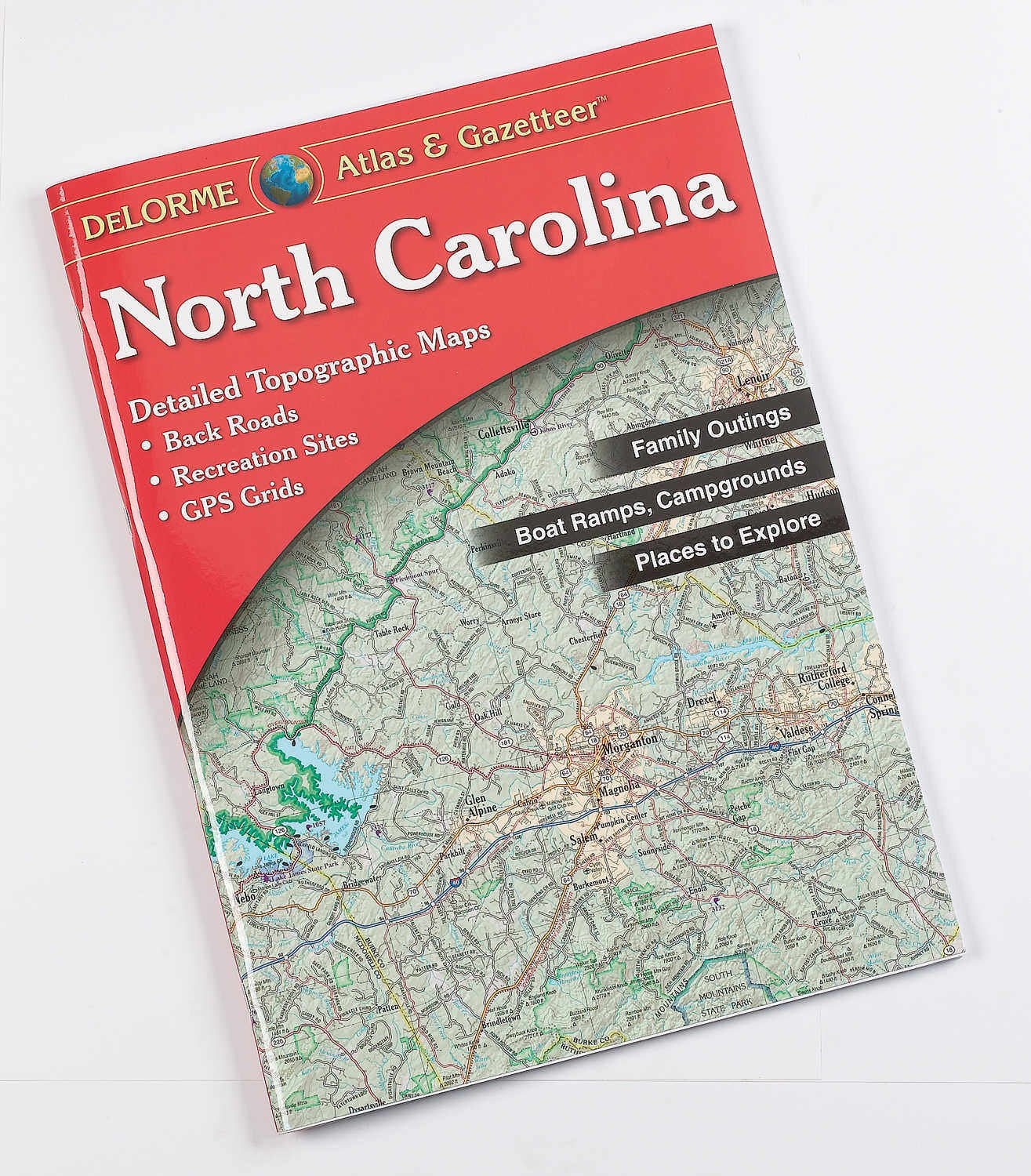 North Carolina Atlas & Gazetteer (Delorme Atlas & Gazetteer) used book depot