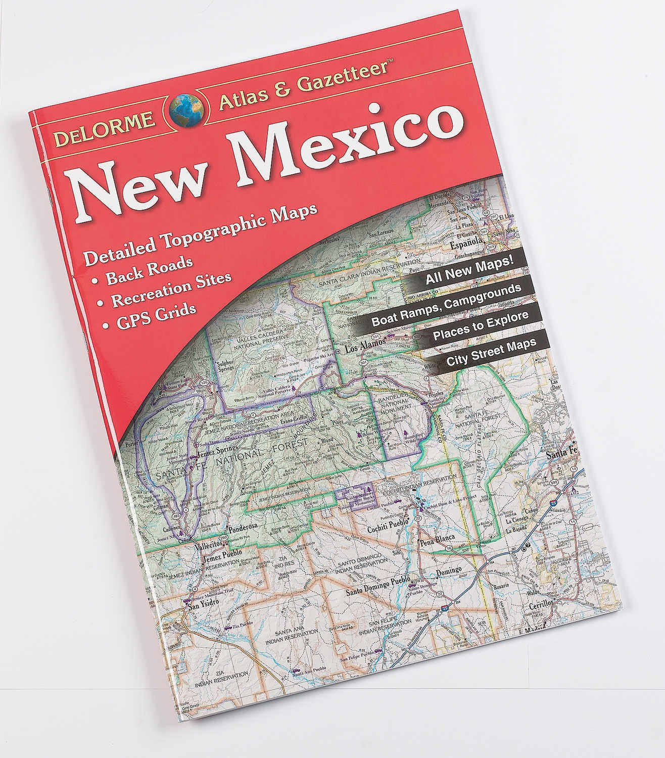 New Mexico Atlas & Gazetteer used book depot