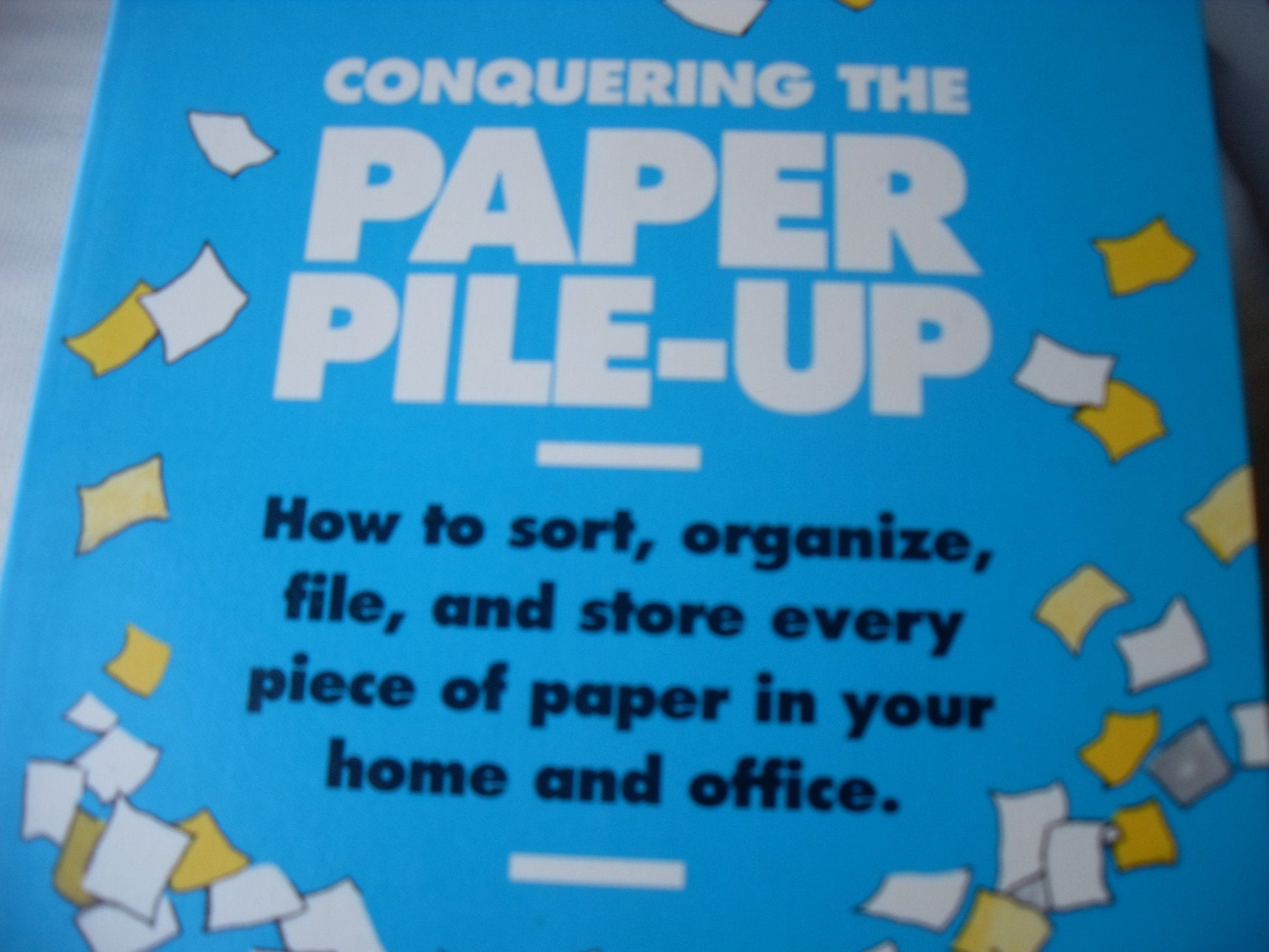 Conquering the Paper Pile-Up used book depot