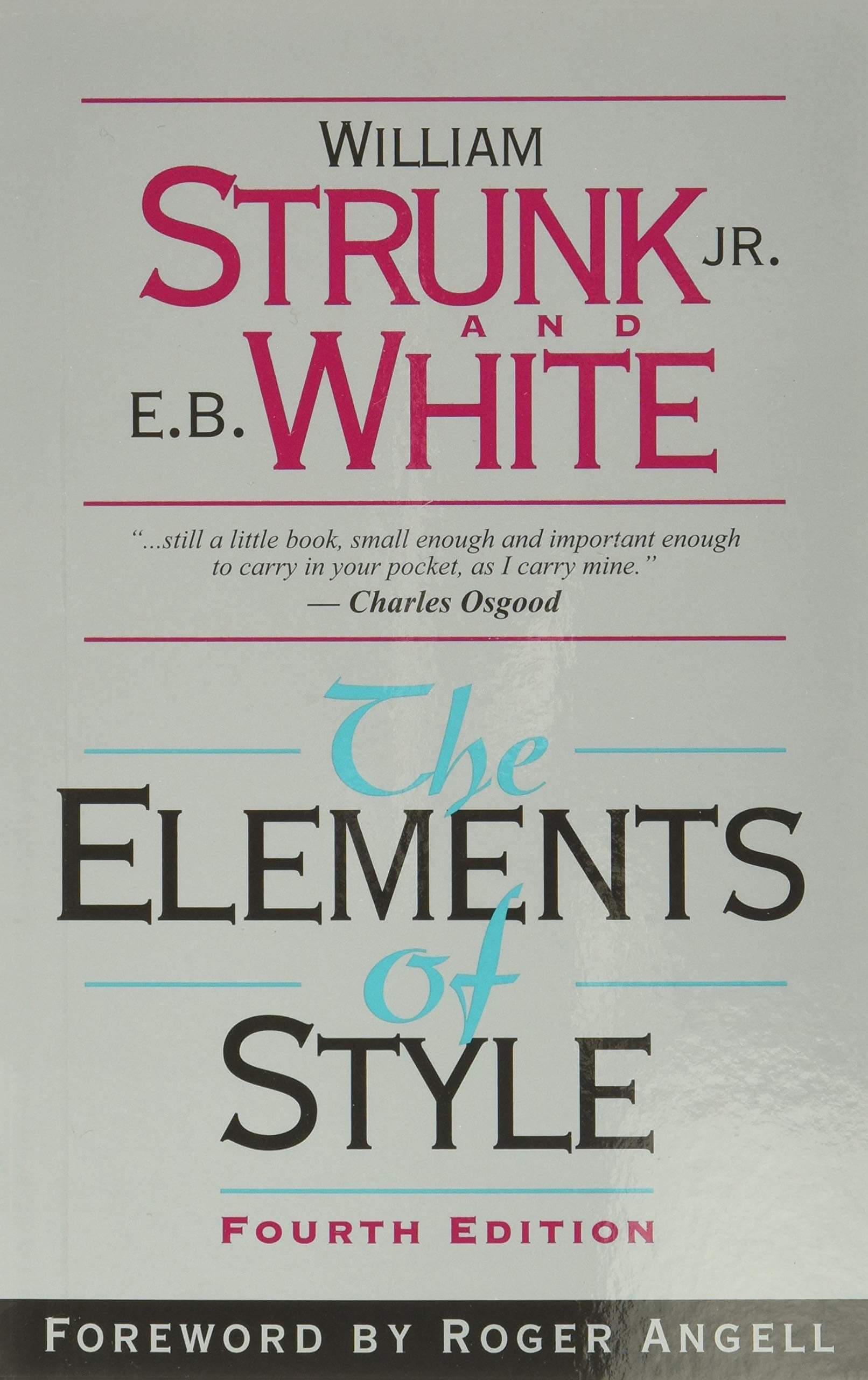 The Elements of Style (4th Edition) used book depot