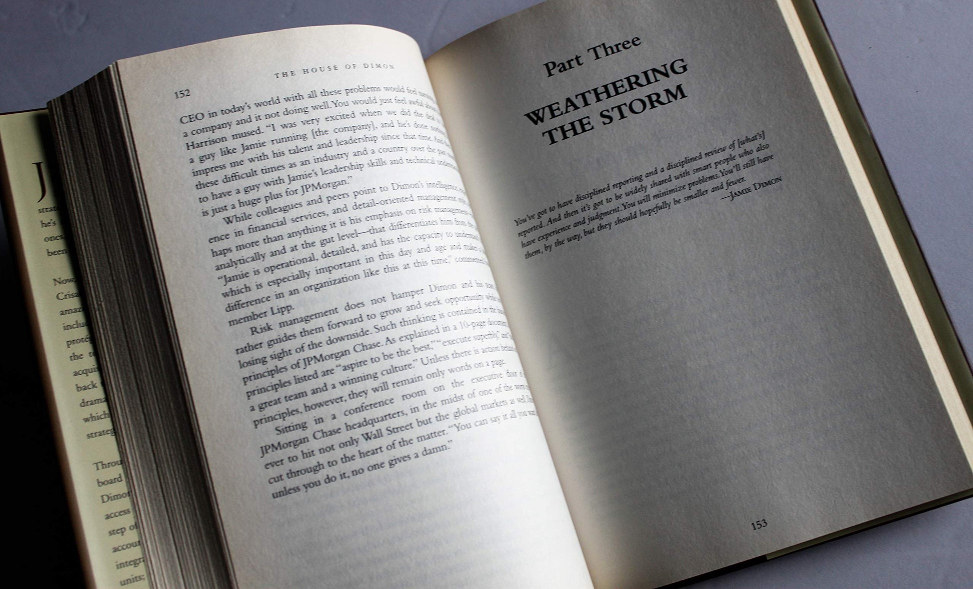 The House of Dimon: How JPMorgan's Jamie Dimon Rose to the Top of the Financial World used book depot