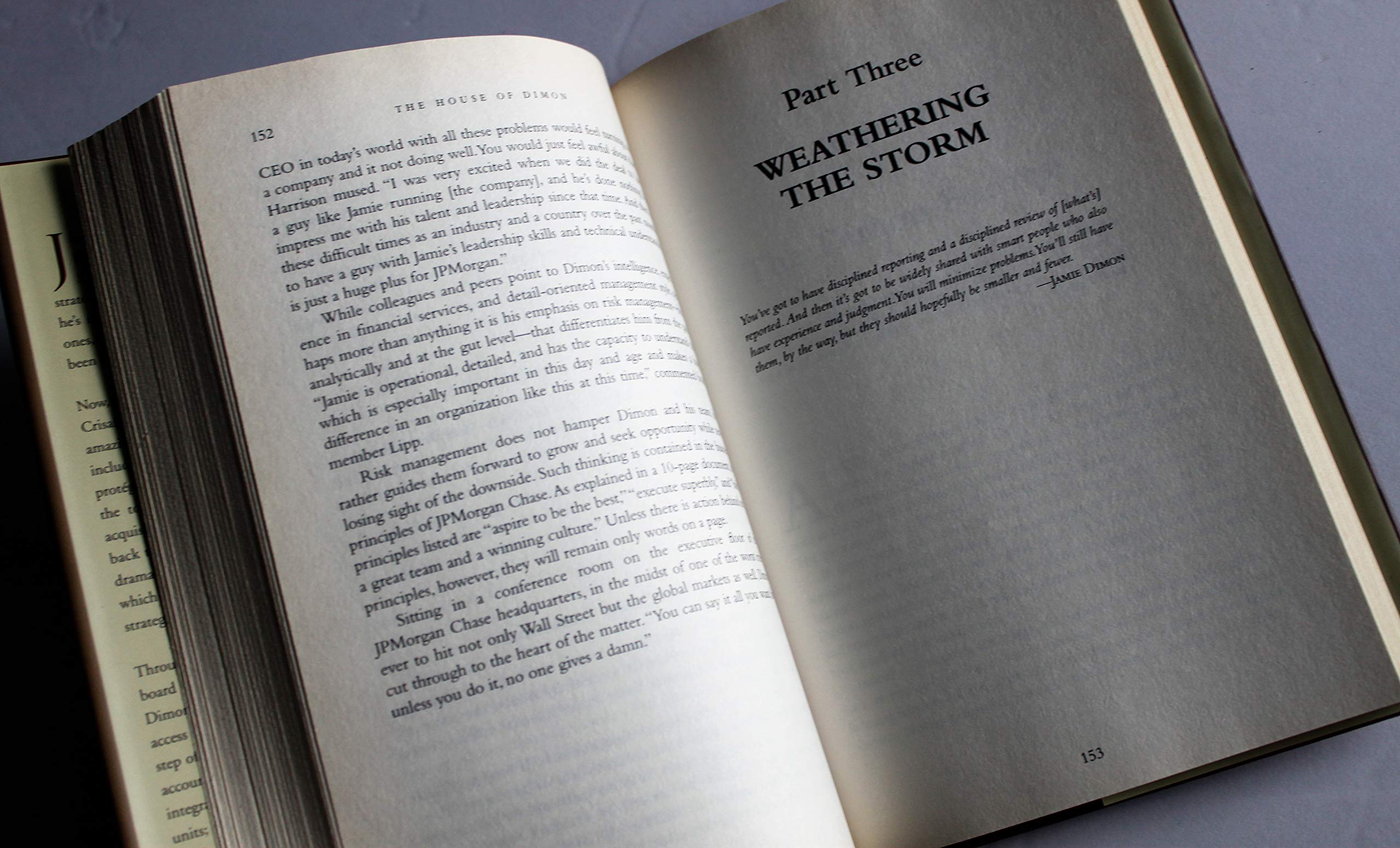 The House of Dimon: How JPMorgan's Jamie Dimon Rose to the Top of the Financial World used book depot