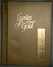 Leaves of Gold: An Anthology of Prayers, Memorable Phrases, Inspirational Verse, and Prose (Gold Deluxe Edition) used book depot