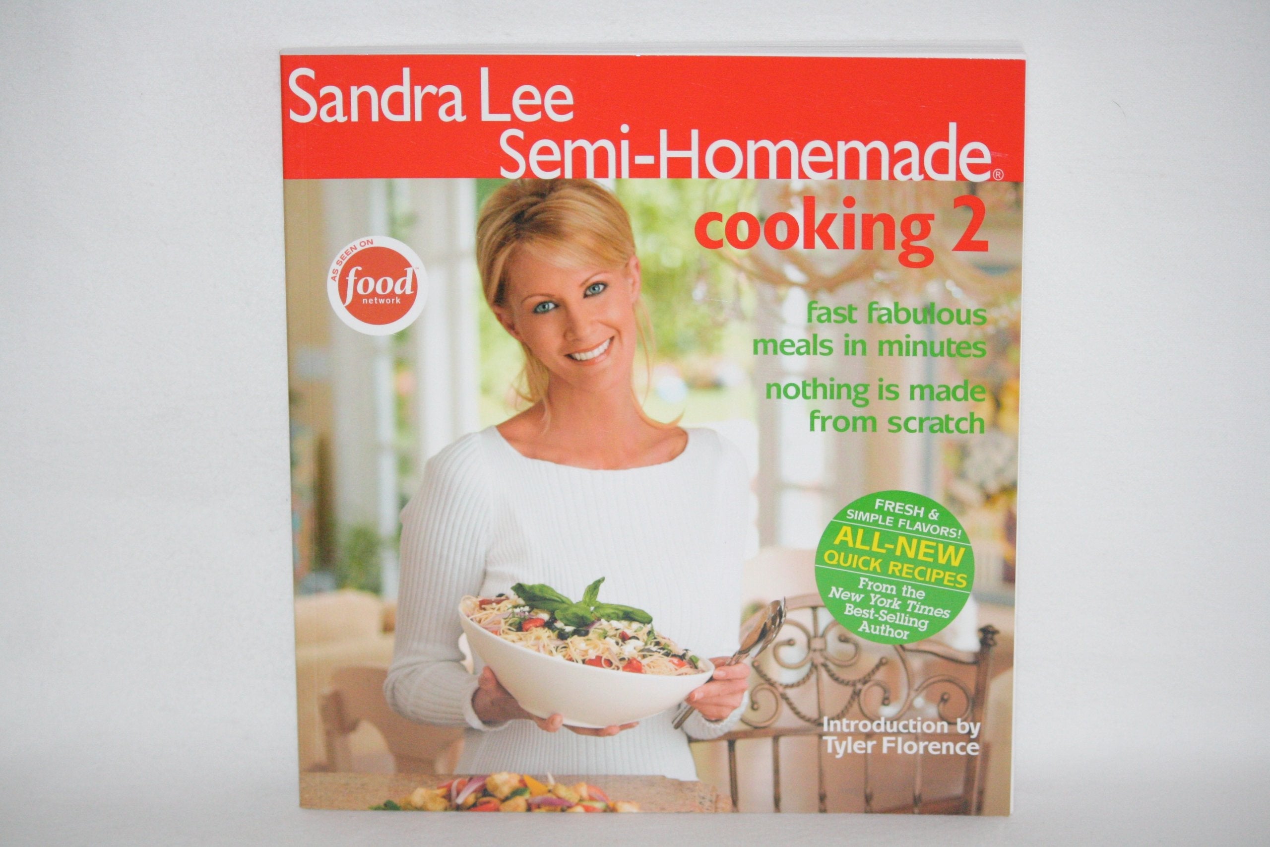 Sandra Lee Semi-Homemade Cooking 2 used book depot