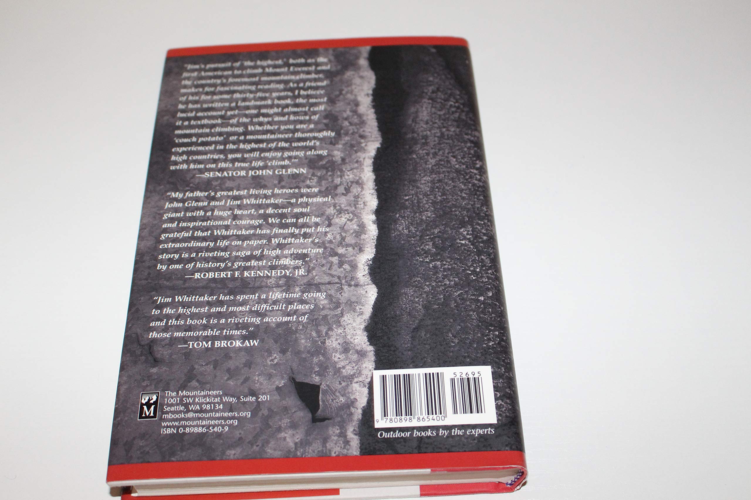 A Life on the Edge: Memoirs of Everest and Beyond used book depot