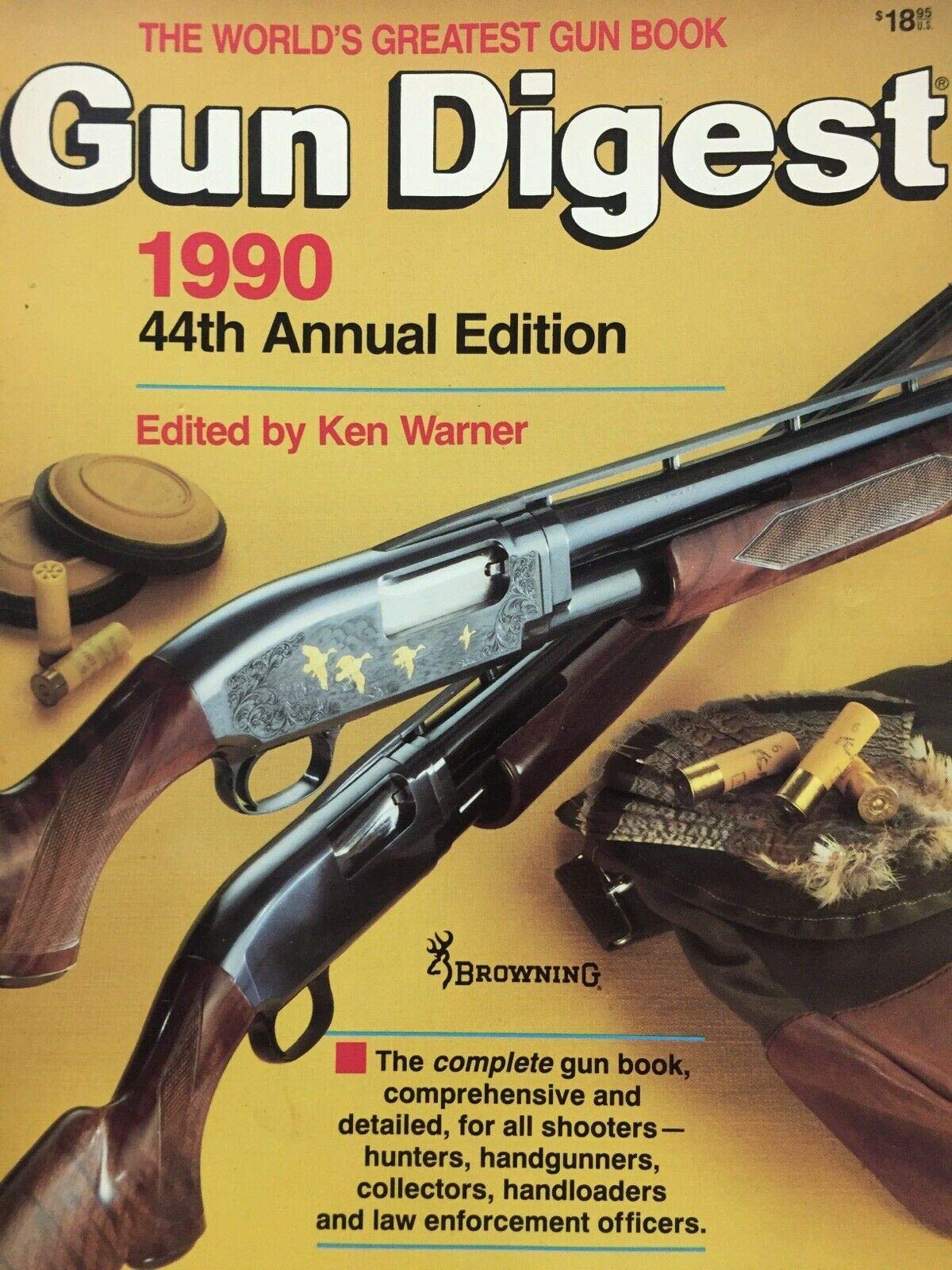 Gun Digest, 1990: 44th Annual Edition used book depot
