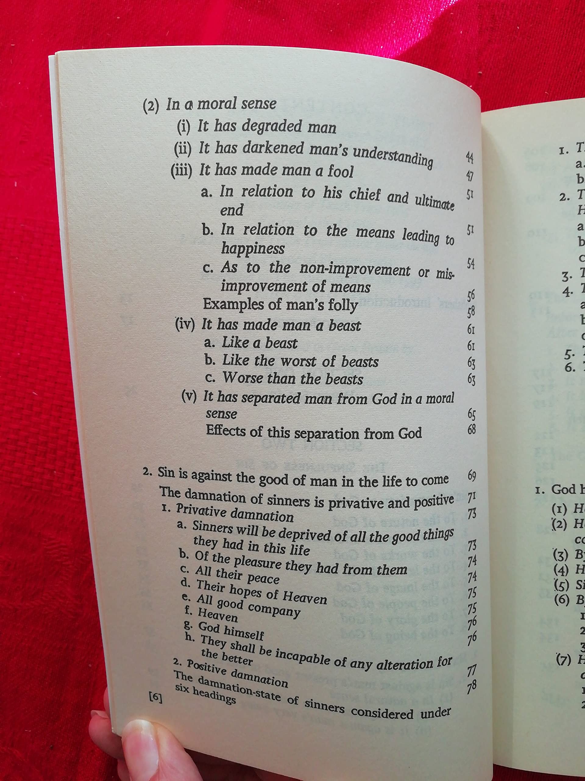 The Sinfulness of Sin used book depot