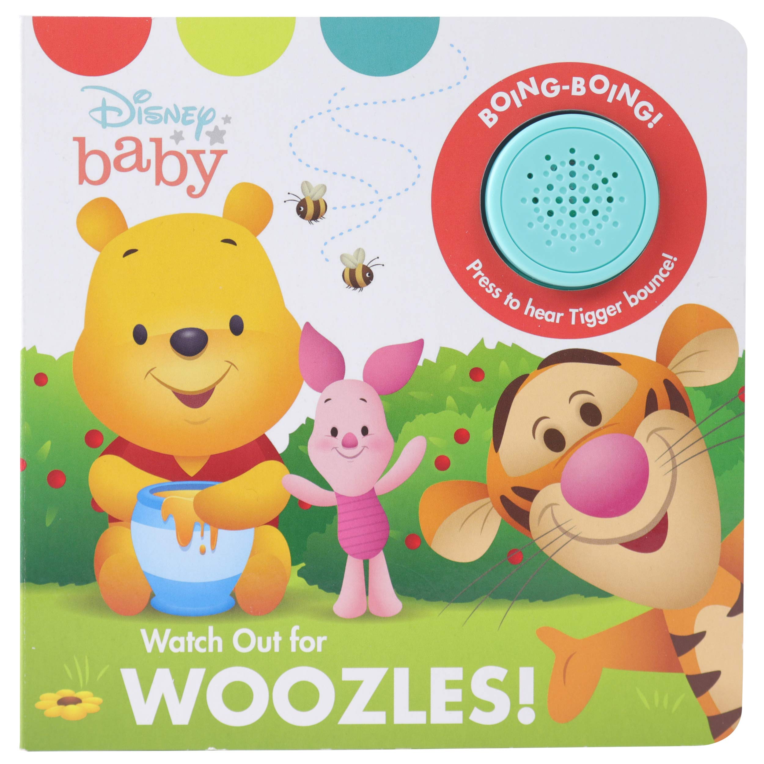 Disney Baby Winnie the Pooh - Watch Out for Woozles! Sound Book - PI Kids (Play-A-Sound) used book depot