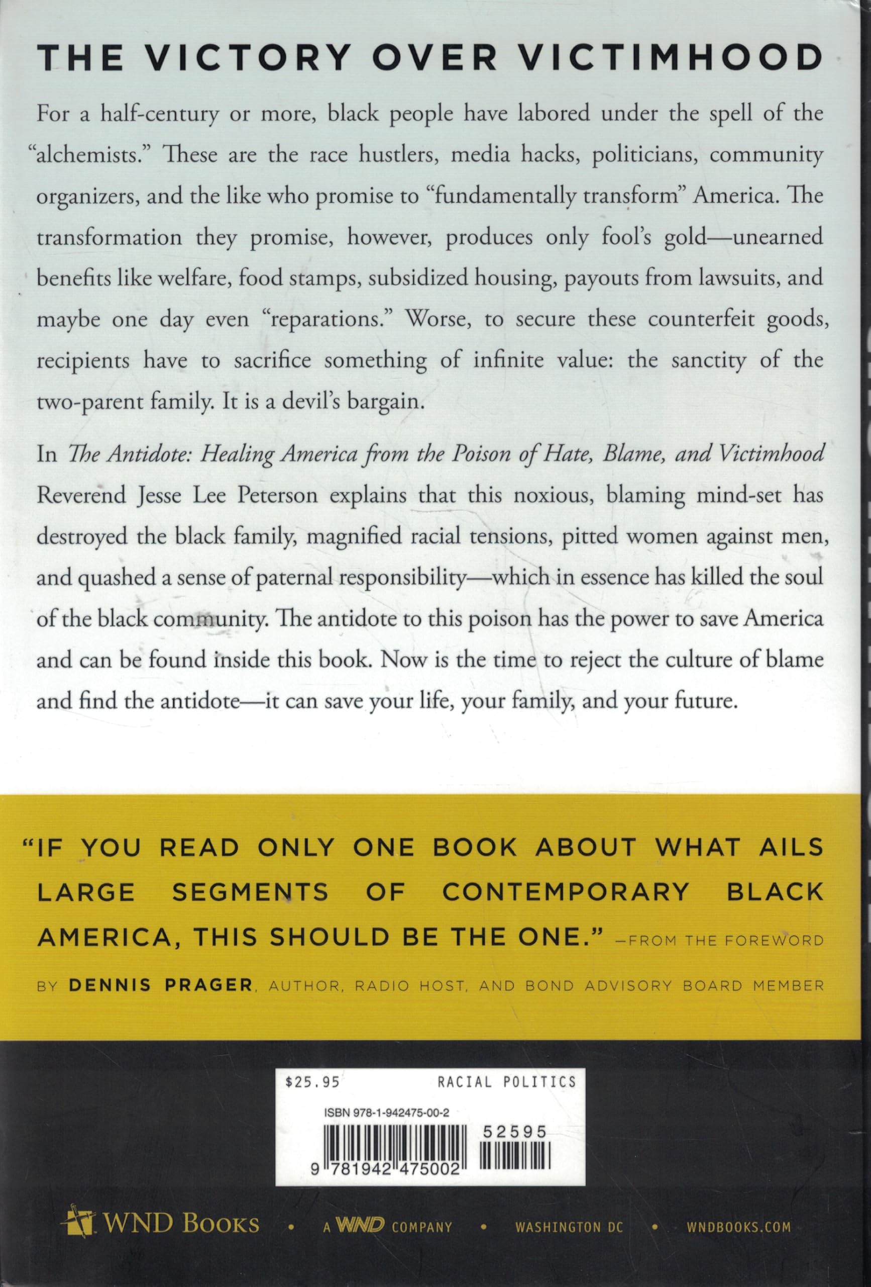 The Antidote: Healing America From the Poison of Hate, Blame and Victimhood used book depot