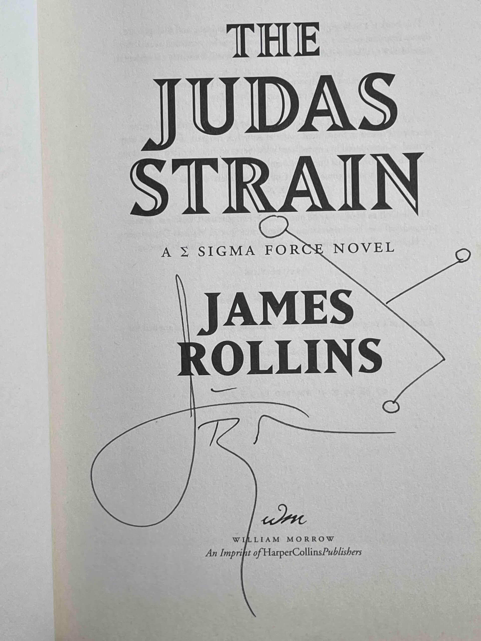 The Judas Strain (Sigma Force) used book depot