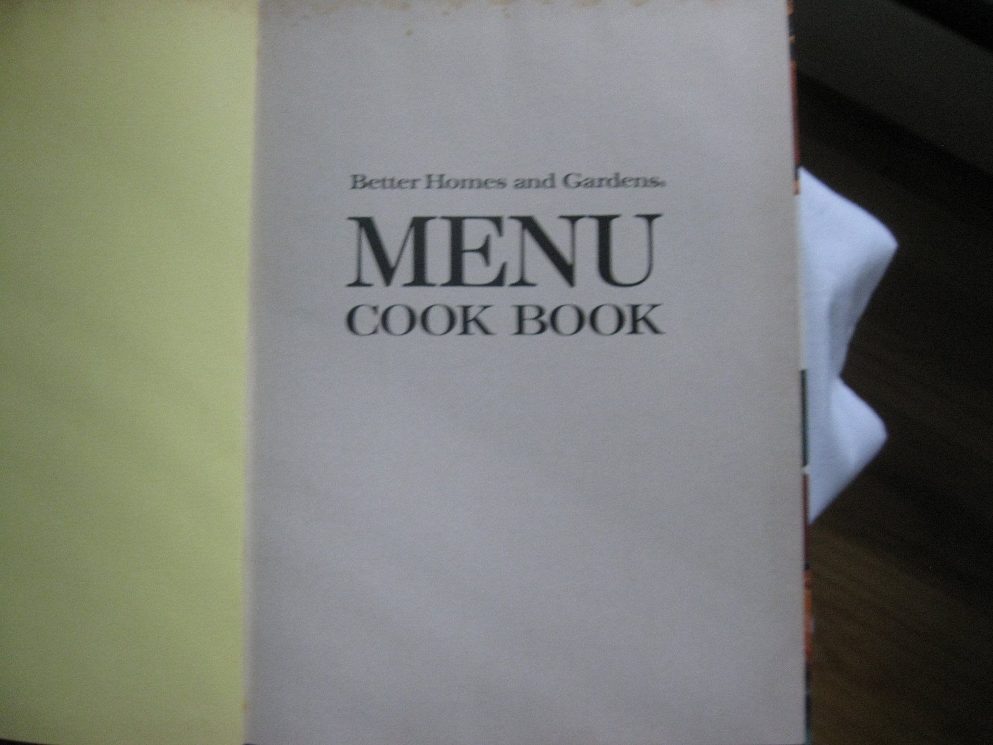 Better Homes and Gardens Home Canning Cook Book used book depot