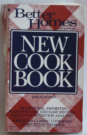 Better Homes and Gardens New Cook Book, 10th Edition used book depot