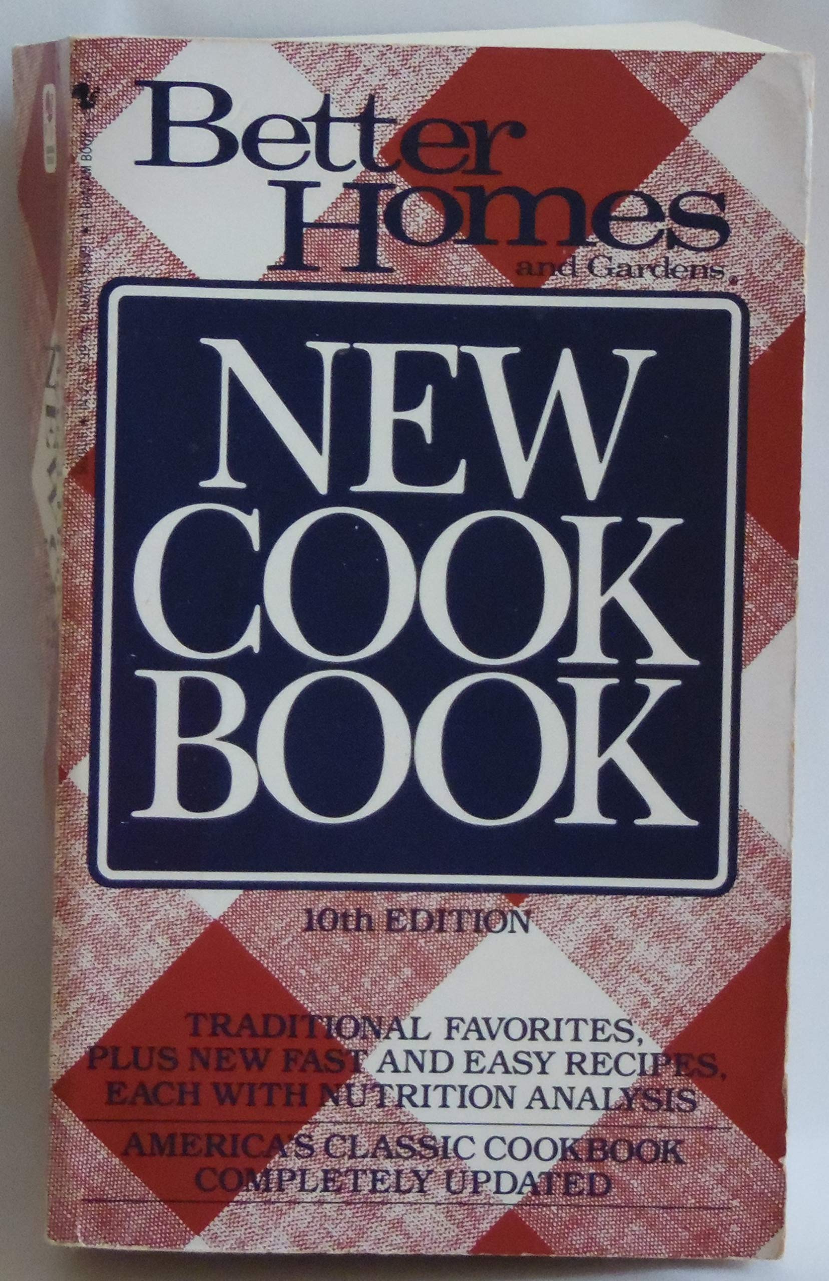 Better Homes and Gardens New Cook Book, 10th Edition used book depot