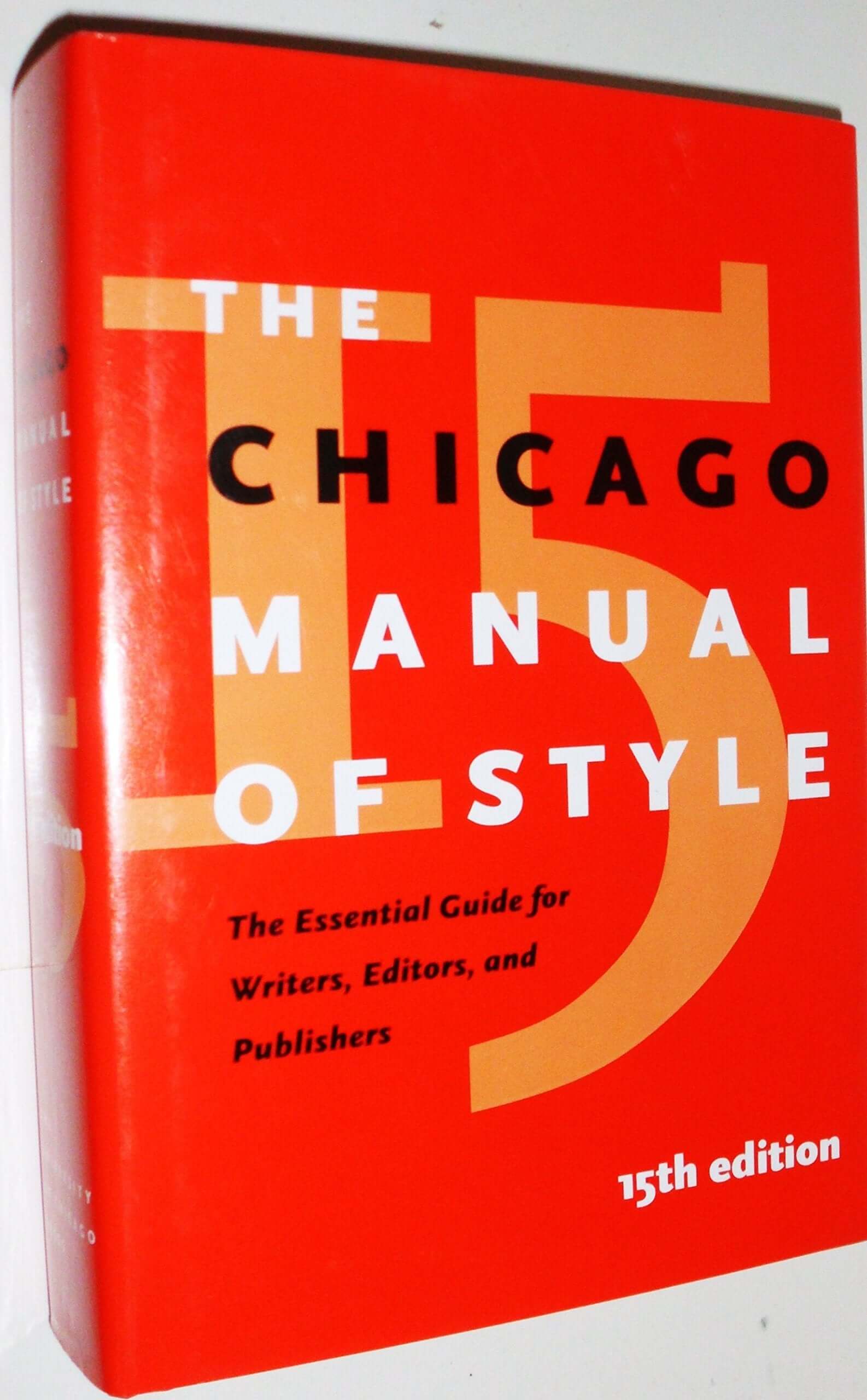 The Chicago Manual of Style used book depot